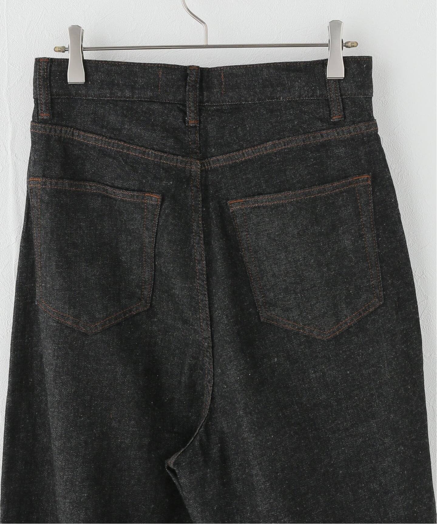 linen mix tuck デニムパンツ（デニムパンツ・ジーンズ）｜Plage