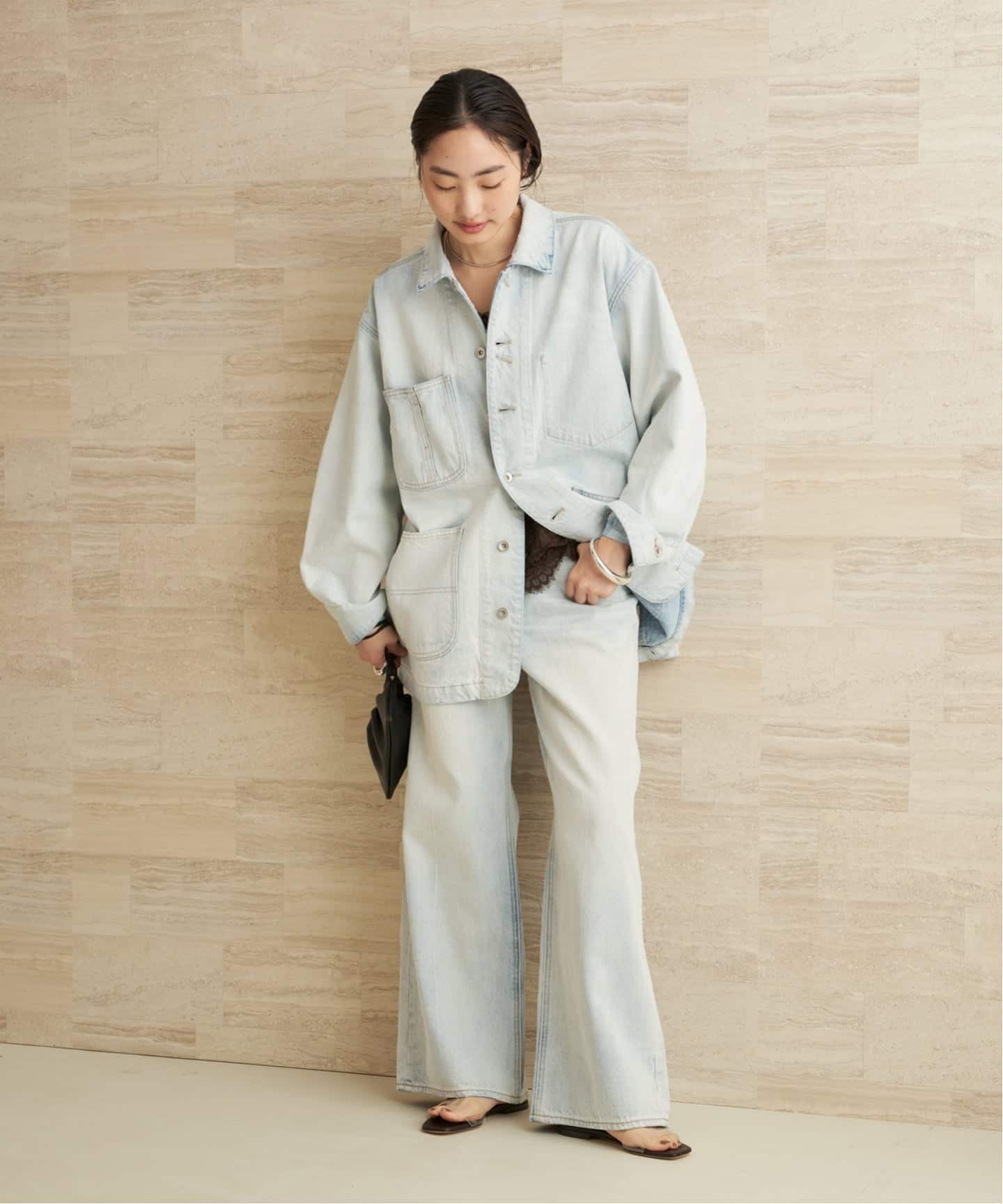 Plage bleach soft デニムパンツ bleach soft デニムパンツ（デニムパンツ・ジーンズ）｜Plage