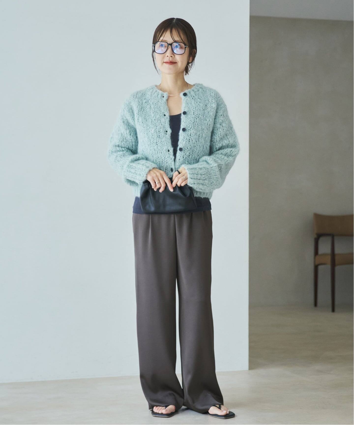 dull satin straight パンツ（その他パンツ）｜Plage（プラージュ）の 