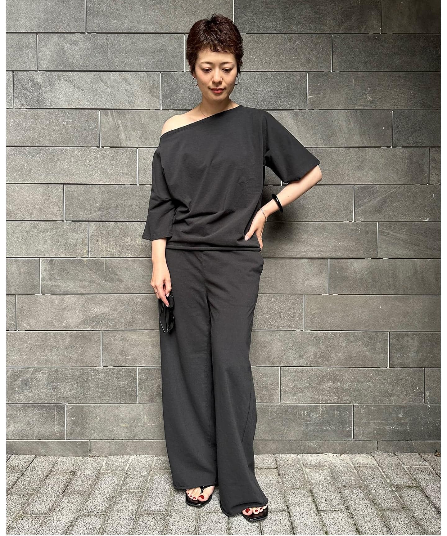 twist jersey パンツ（ジャージ／トラックパンツ）｜Plage（プラージュ