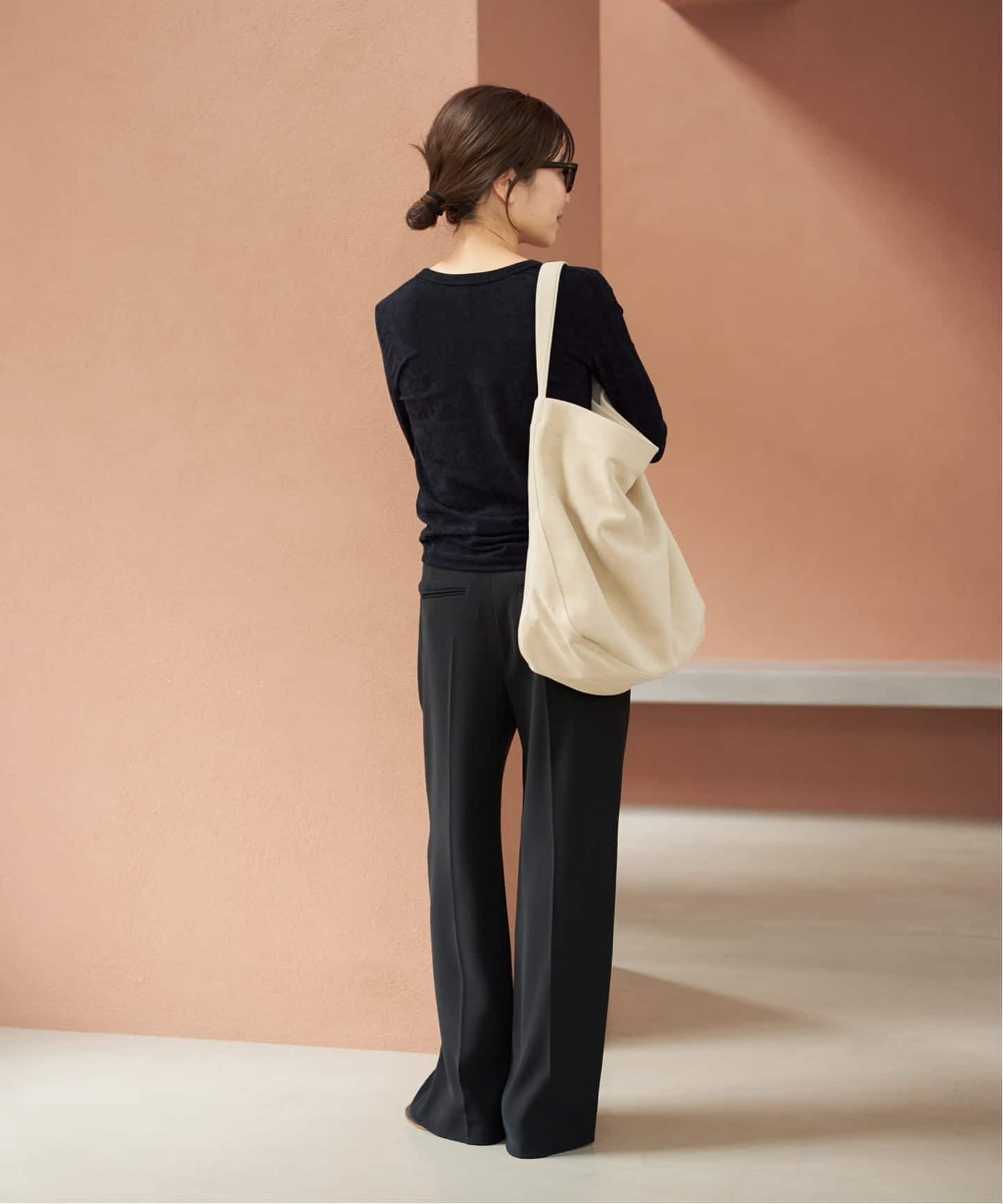 WEB限定追加予約》washable straight パンツ 7（スラックス）｜Plage