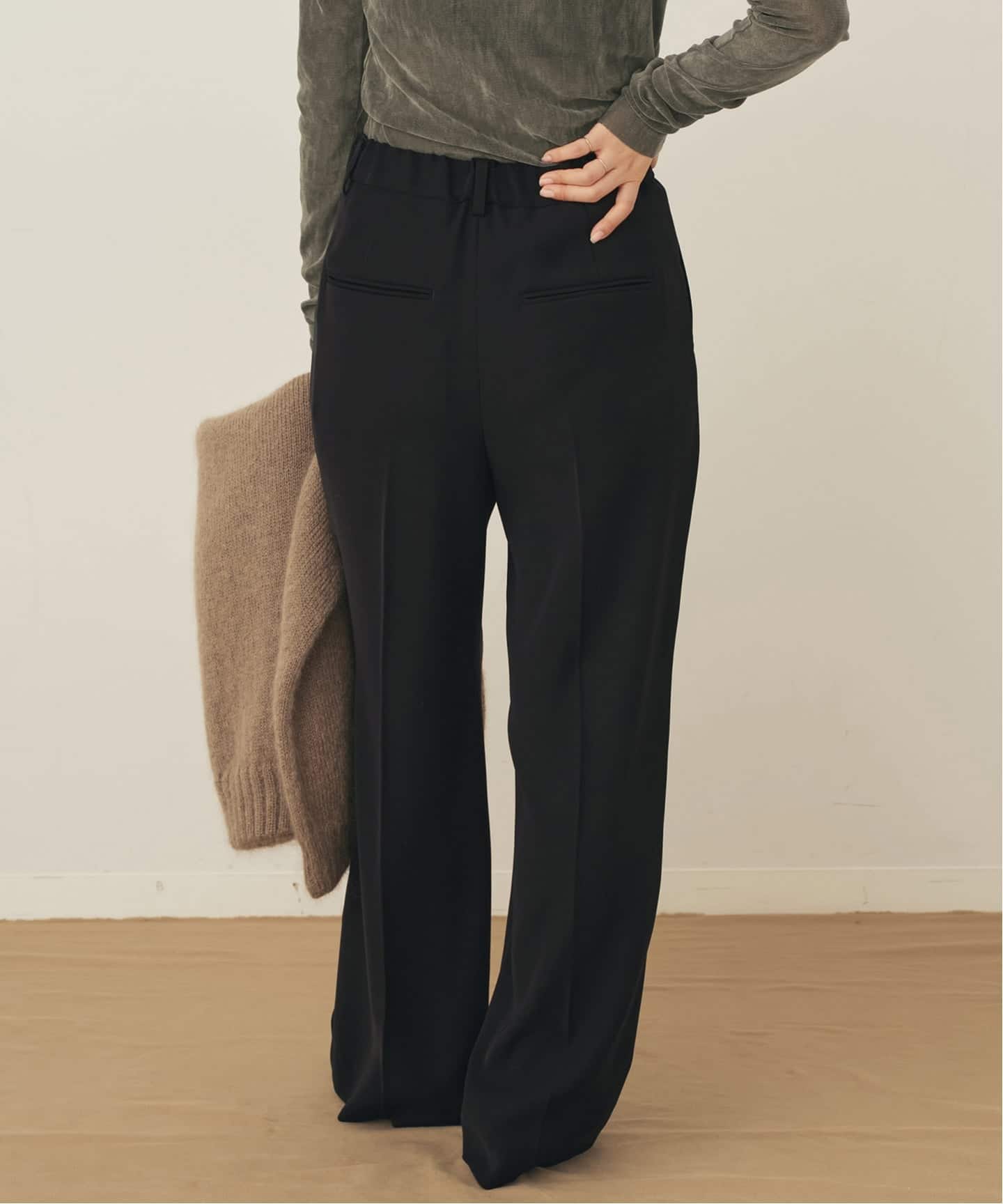 プラージュ　washable straight パンツ　38 WEB限定追加予約》washable straight パンツ 7（スラックス）｜Plage