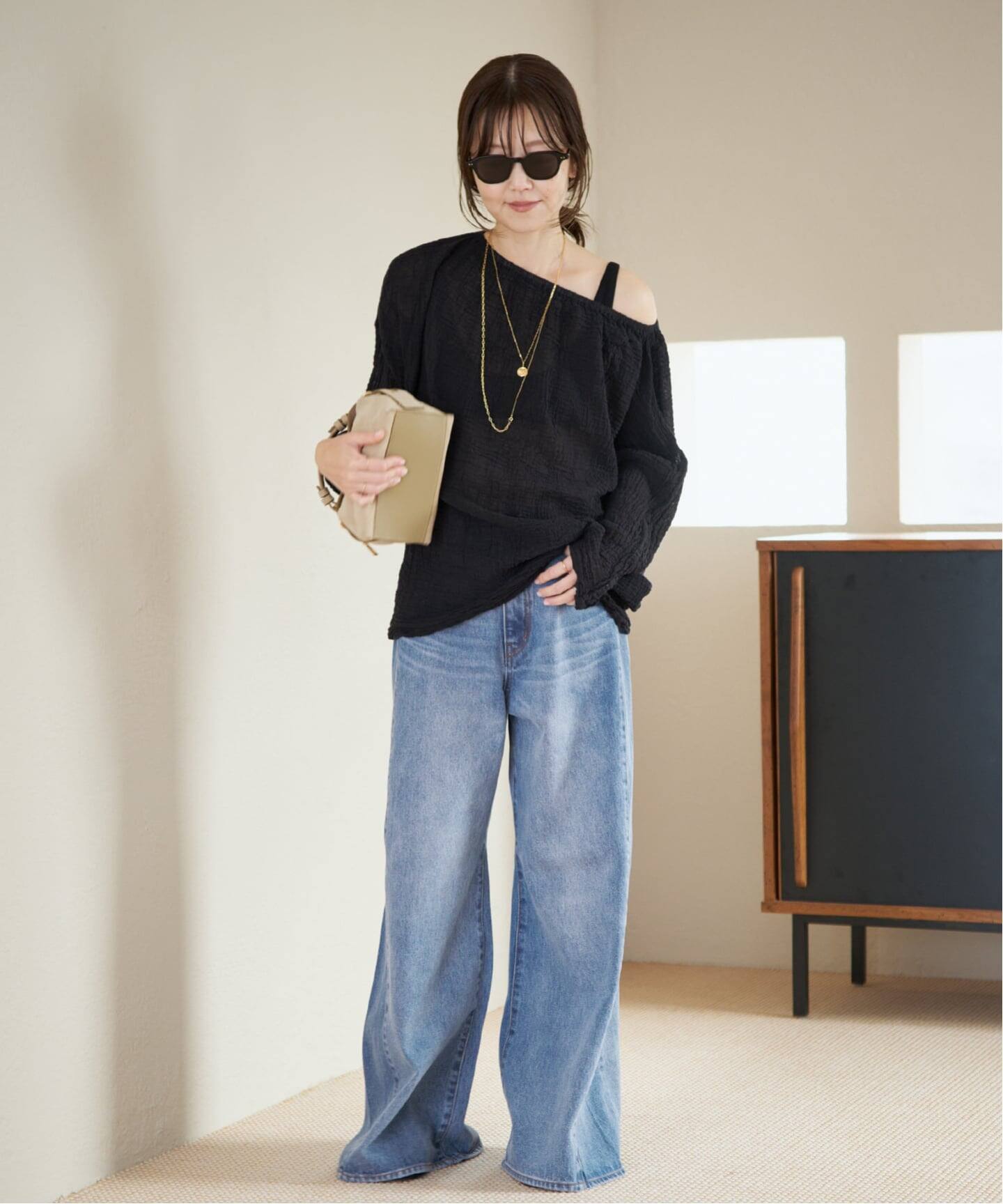 追加》REMAKE WIDE DENIM パンツ（デニムパンツ・ジーンズ）｜Plage