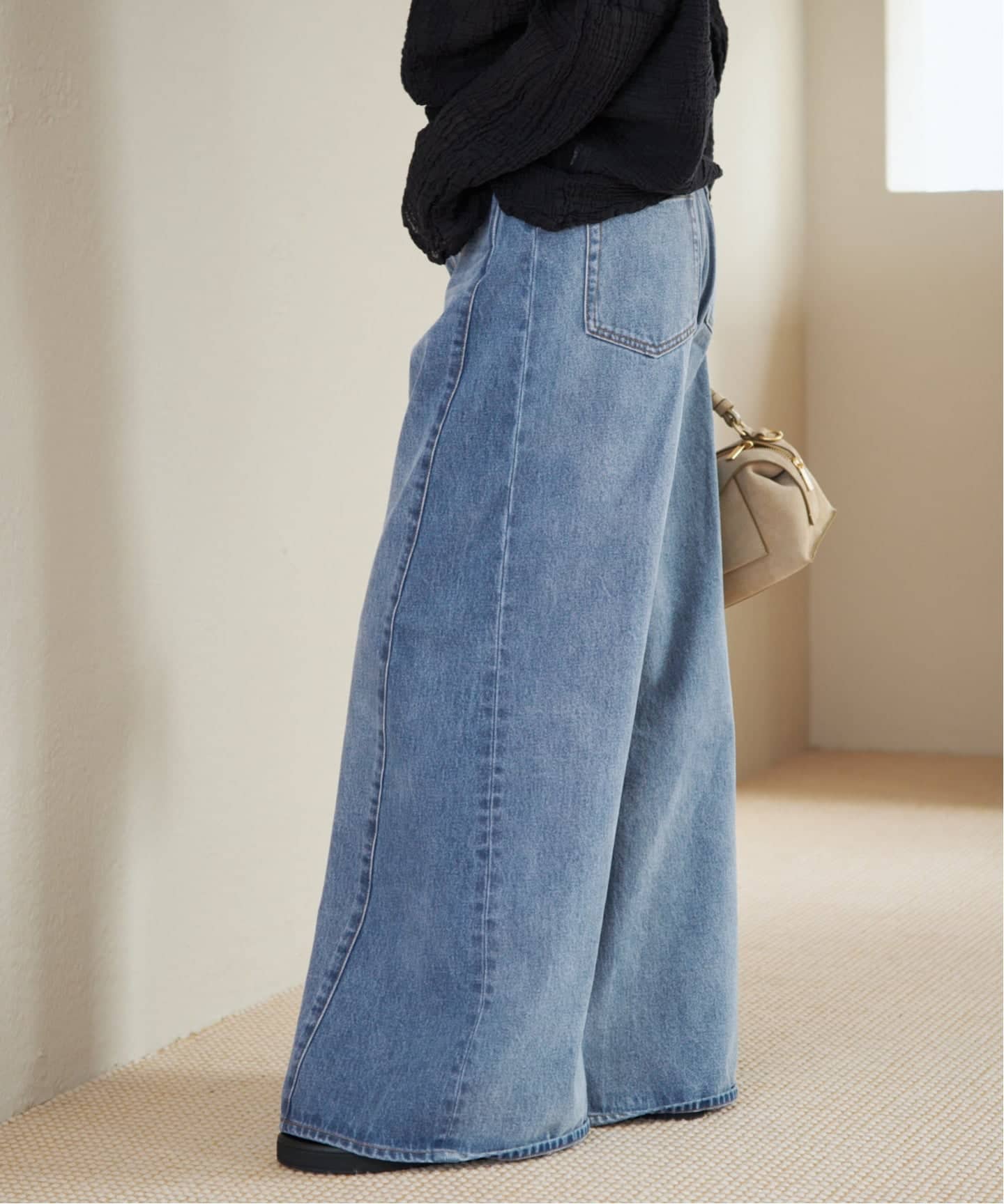 追加》REMAKE WIDE DENIM パンツ（デニムパンツ・ジーンズ）｜Plage