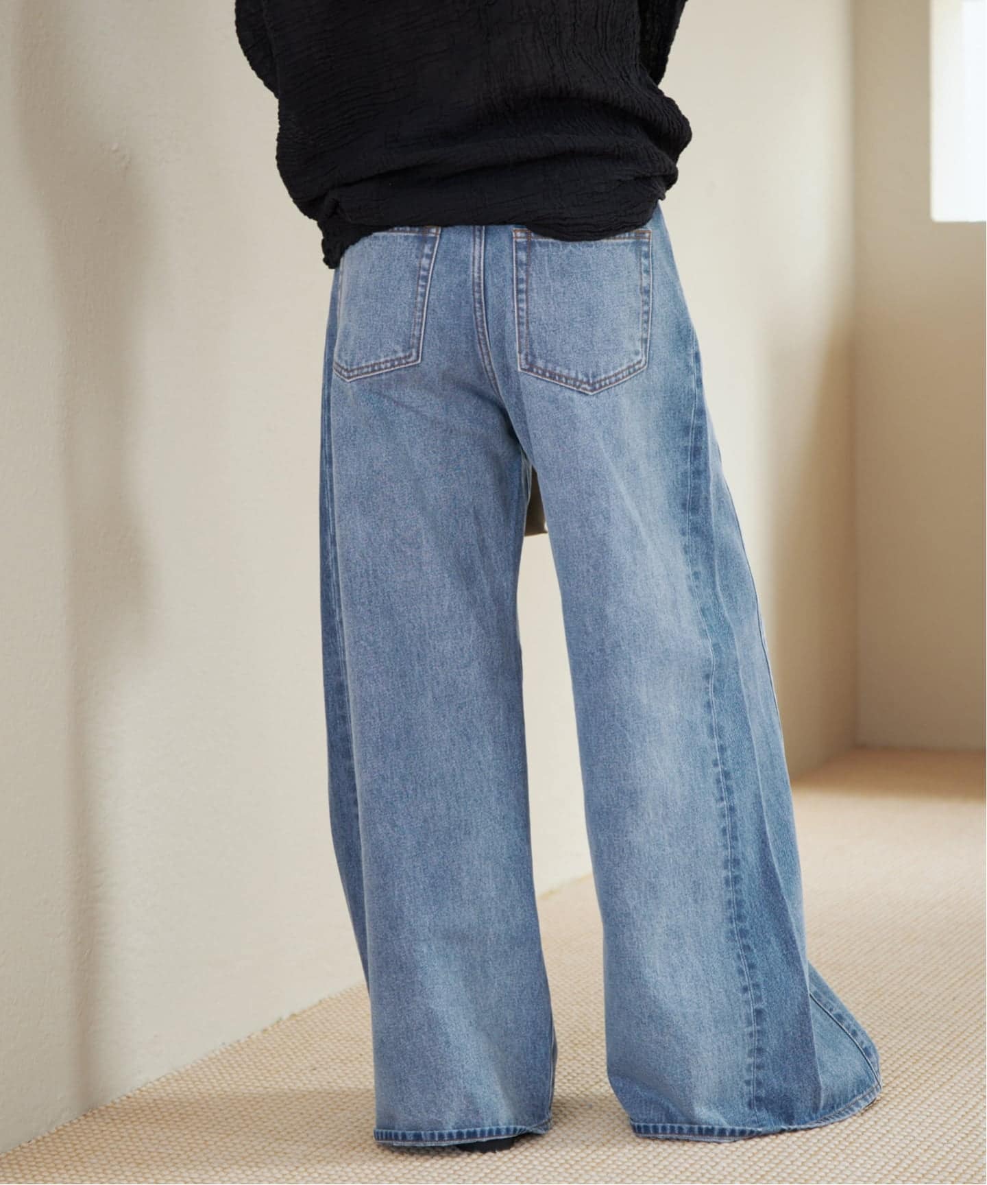 追加》REMAKE WIDE DENIM パンツ（デニムパンツ・ジーンズ）｜Plage