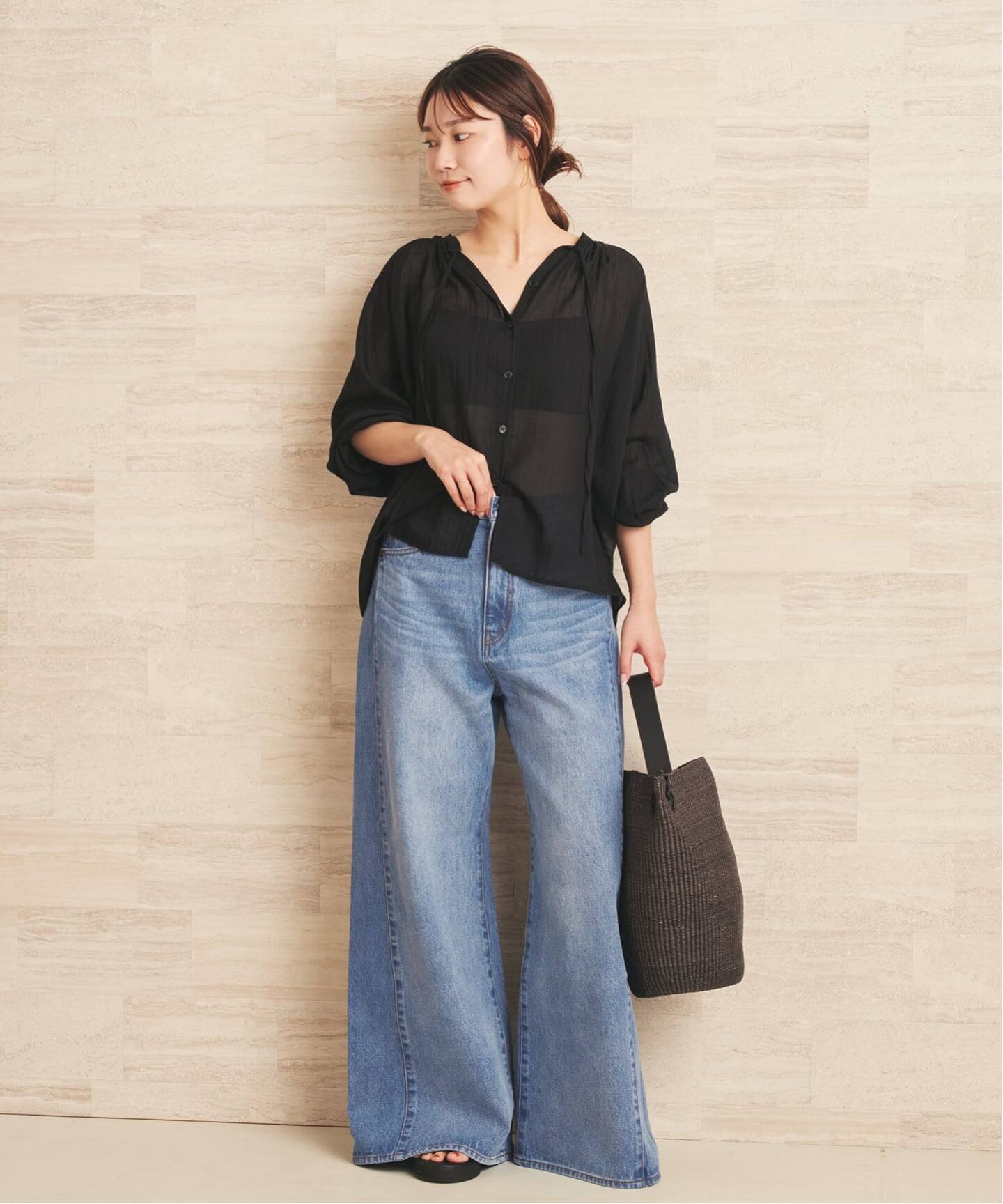 追加》REMAKE WIDE DENIM パンツ（デニムパンツ・ジーンズ）｜Plage