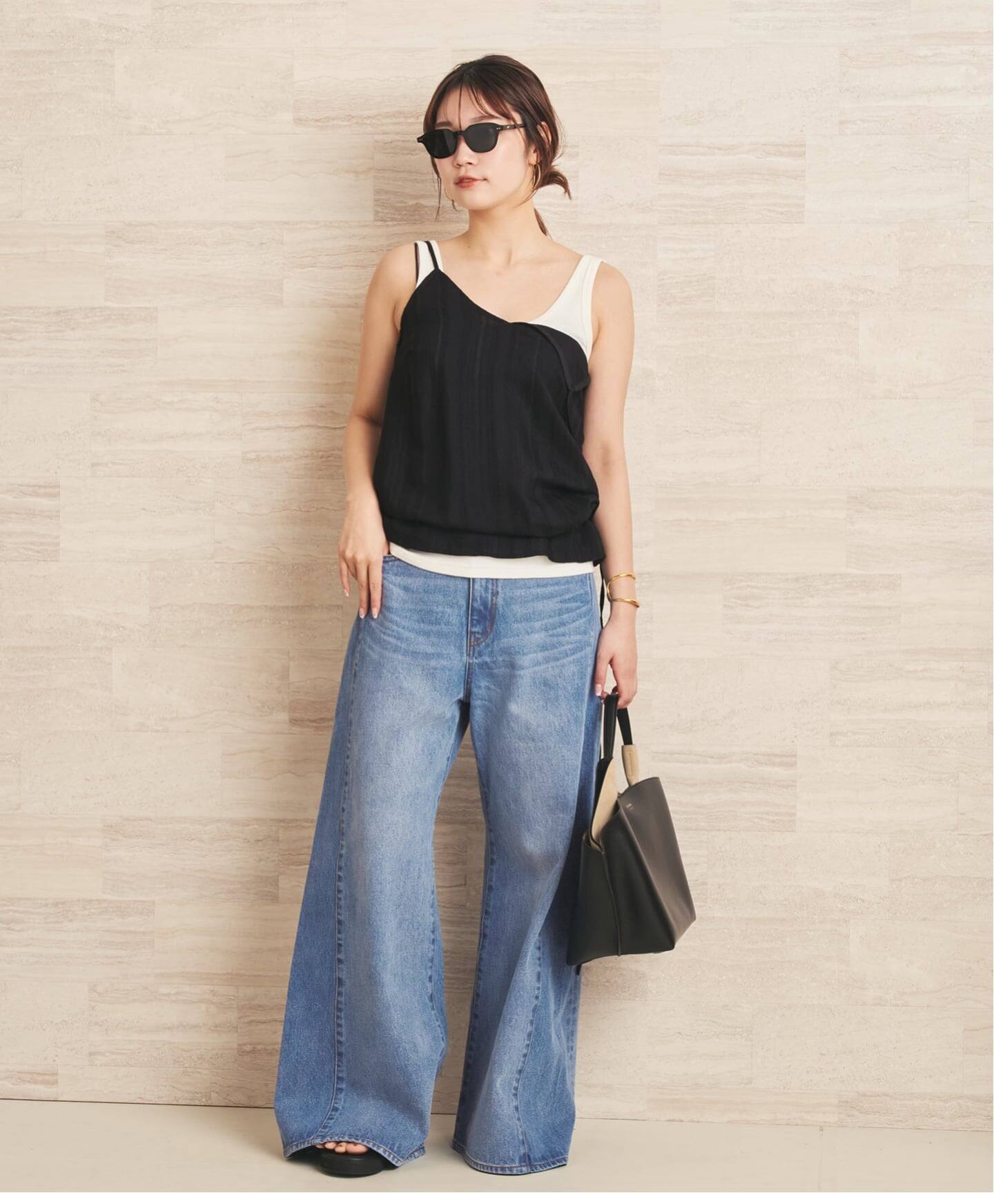 追加》REMAKE WIDE DENIM パンツ（デニムパンツ・ジーンズ）｜Plage