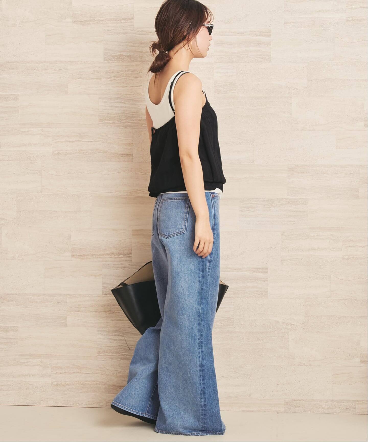 追加》REMAKE WIDE DENIM パンツ（デニムパンツ・ジーンズ）｜Plage