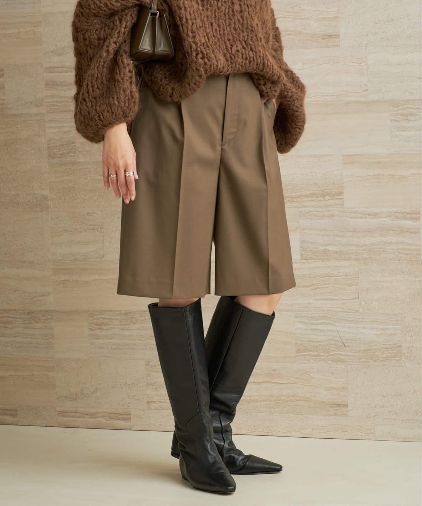 Soft wool ハーフパンツ（ショート・ハーフパンツ）｜Plage