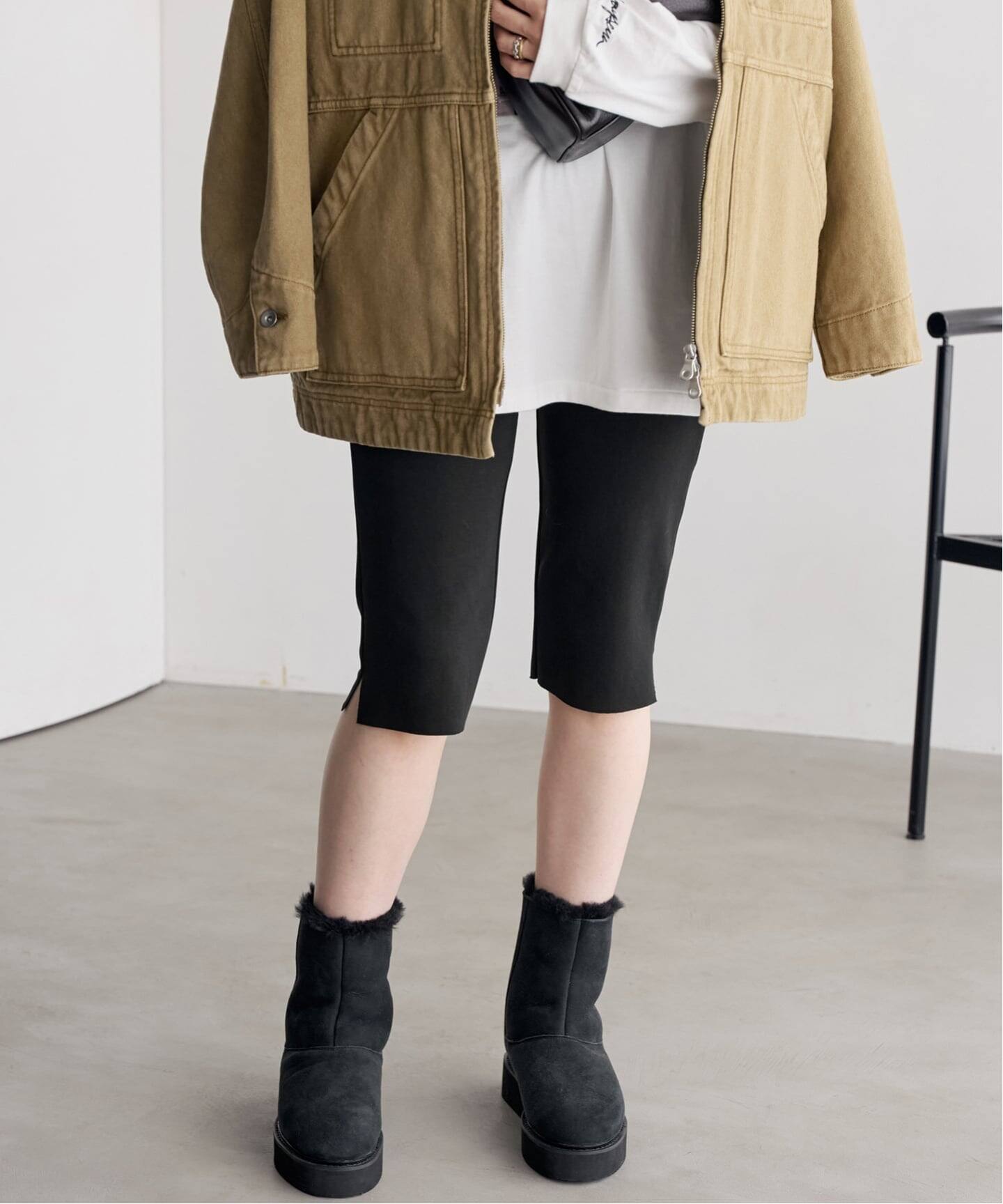予約》BLACKTOGREY / ブラックトゥーグレー CONCRETE BERMUDAS パンツ