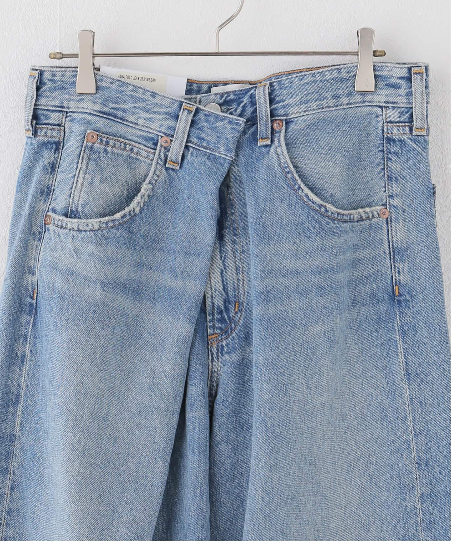 AGOLDE / エーゴールドイー VANA FOLD JEAN IN MANTRA デニムパンツ
