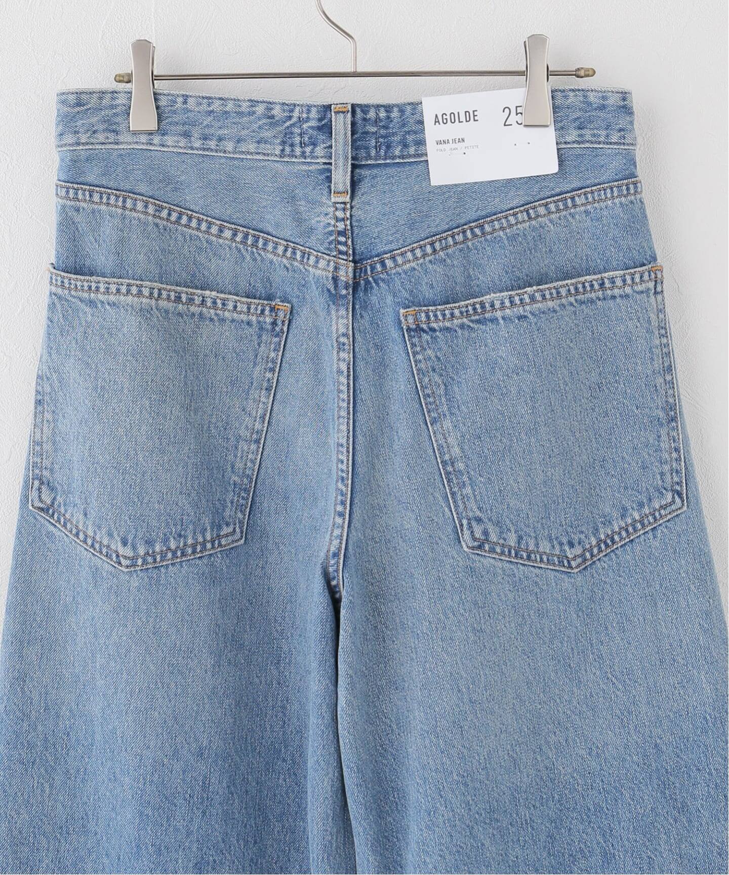 AGOLDE / エーゴールドイー VANA FOLD JEAN IN MANTRA デニムパンツ