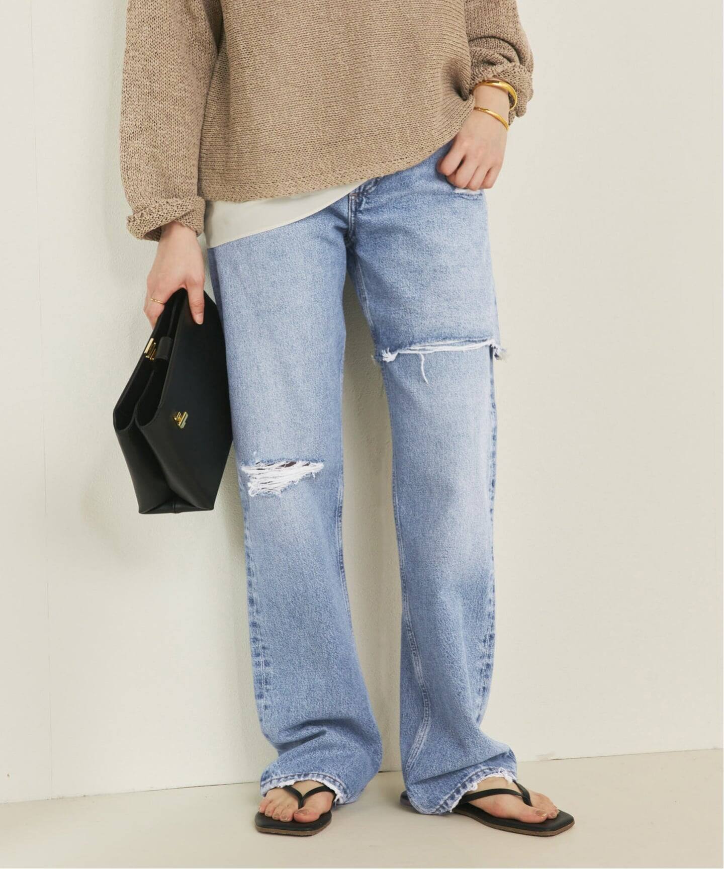AGOLDE / エーゴールドイー AMRYN JEAN IN RELEASE デニムパンツ