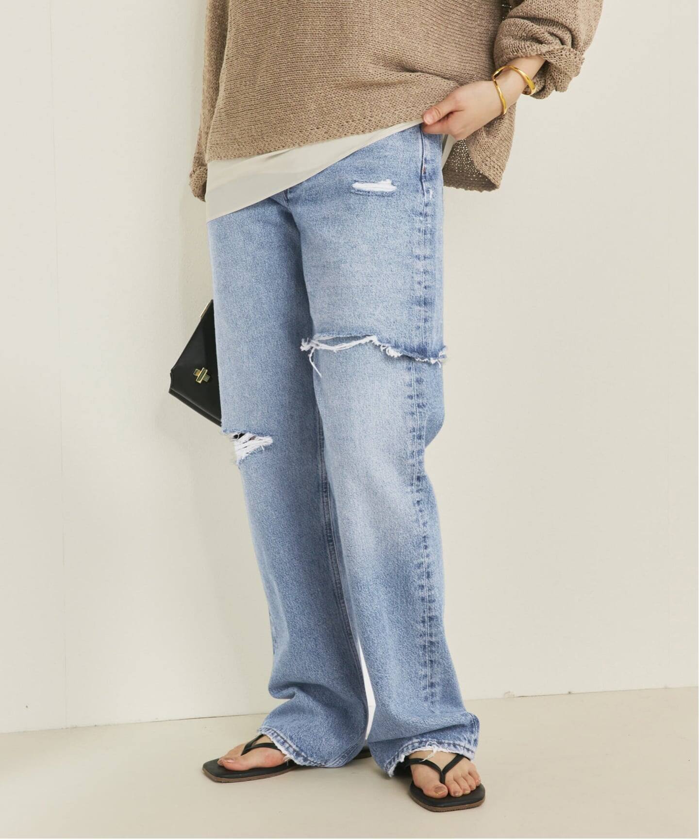 AGOLDE / エーゴールドイー AMRYN JEAN IN RELEASE デニムパンツ