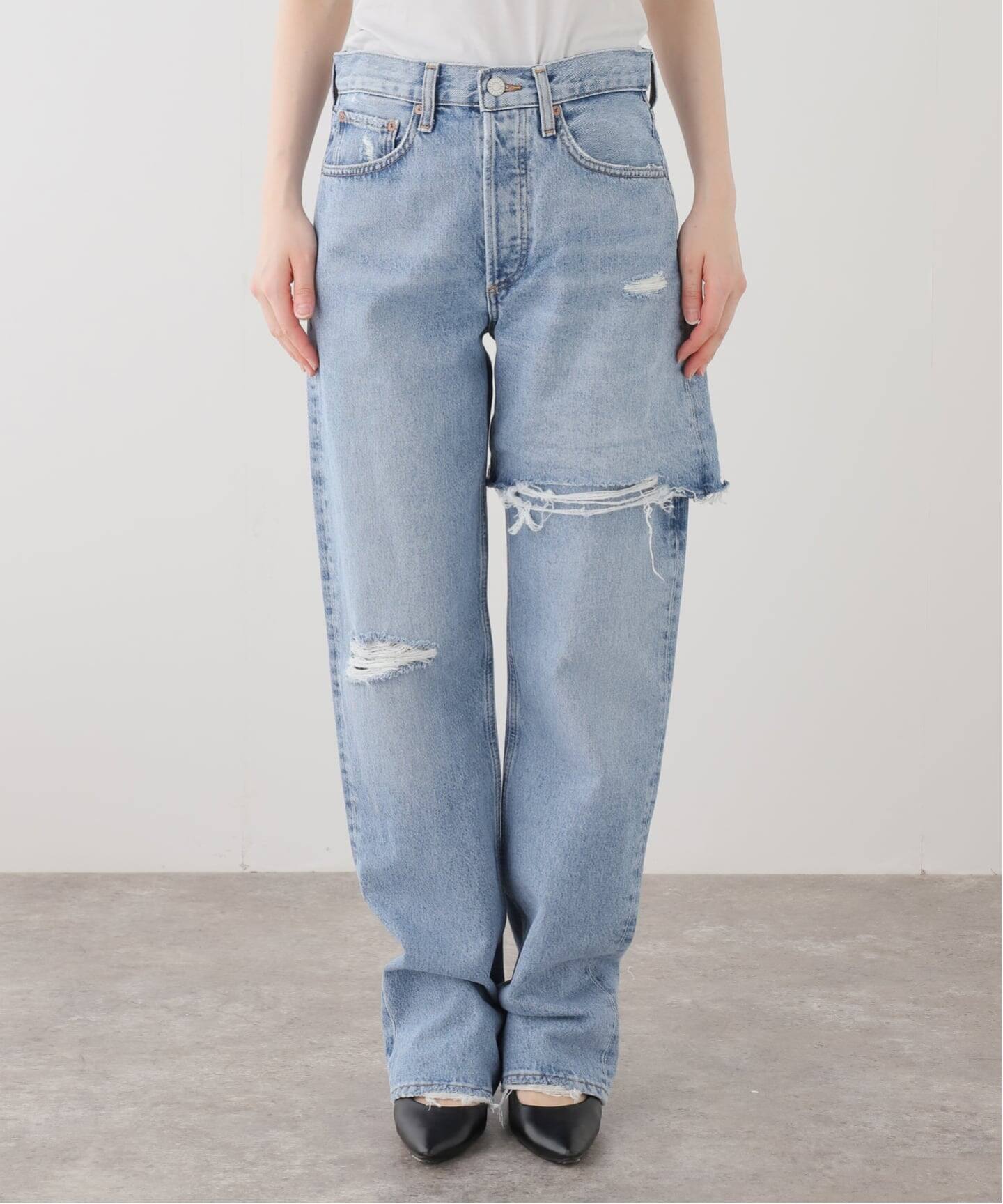 新品タグ付 Plage AGOLDEエーゴールドイー AMRYN JEAN 23 AGOLDE / エーゴールドイー AMRYN JEAN IN RELEASE デニムパンツ