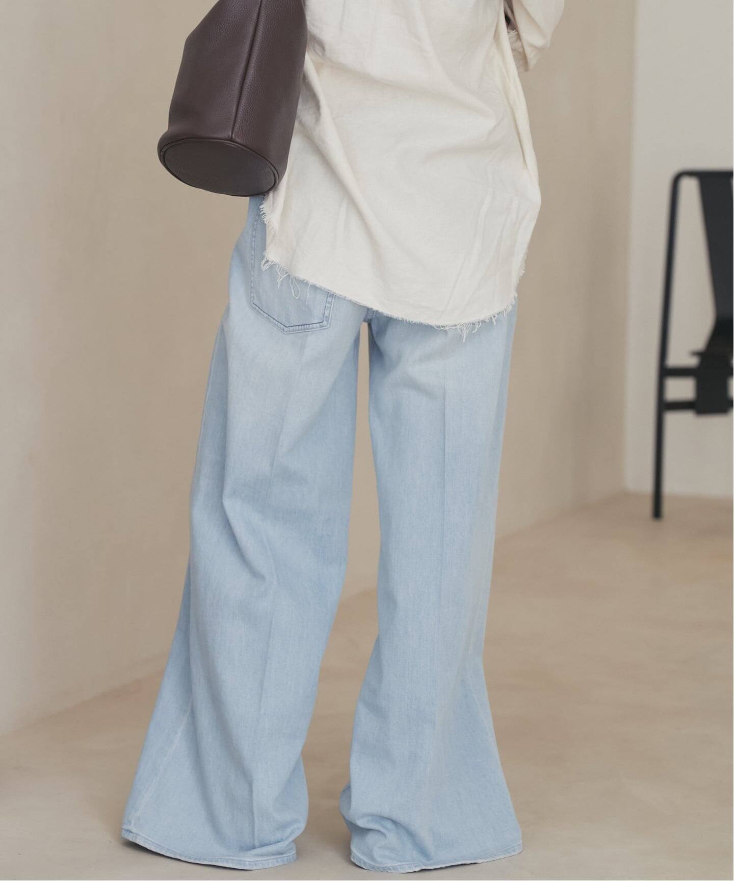 Healthy denim / ヘルシーデニム 別注 WIDE デニムパンツ(ブルー