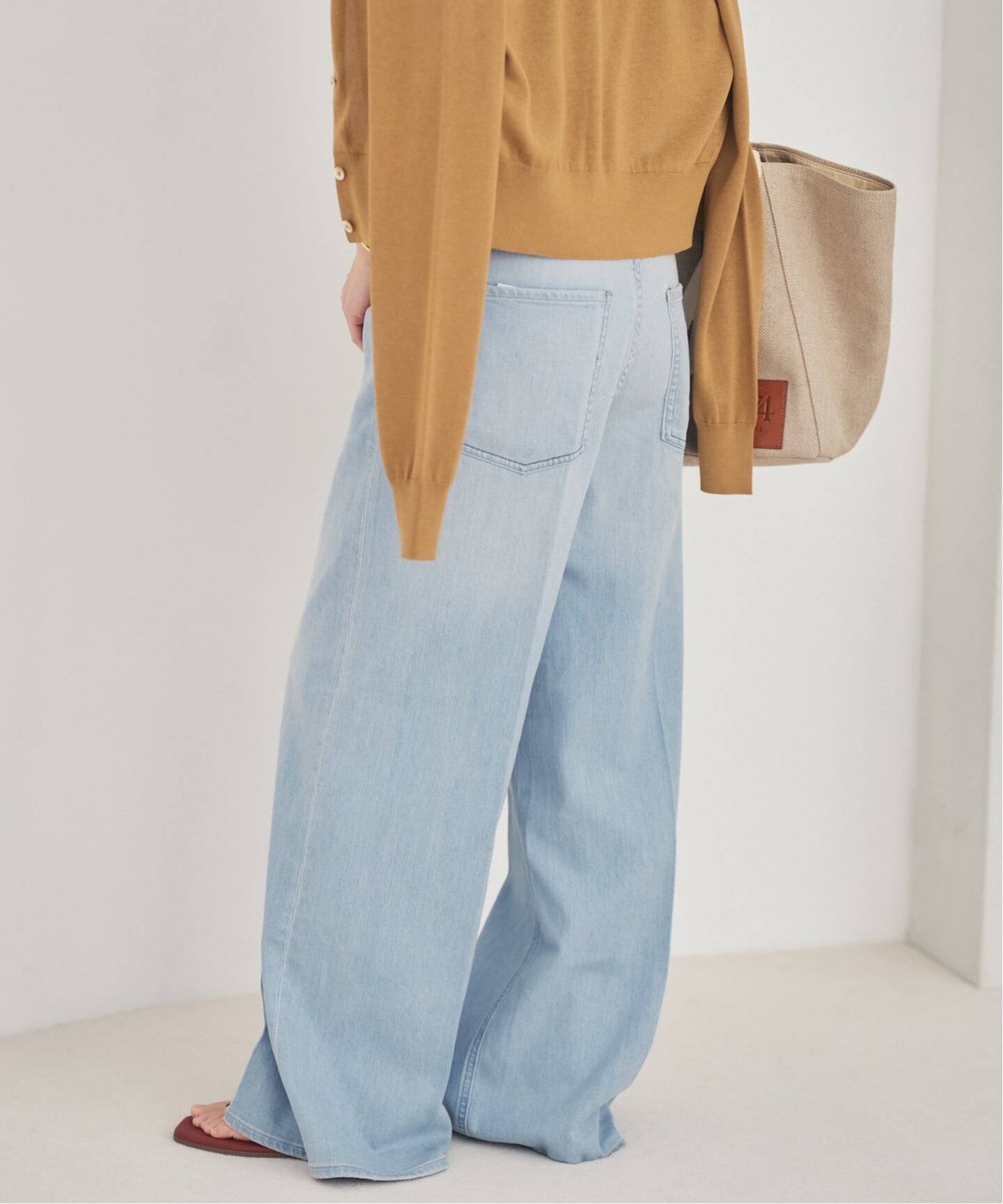 Healthy denim / ヘルシーデニム 別注 WIDE デニムパンツ(ブルー