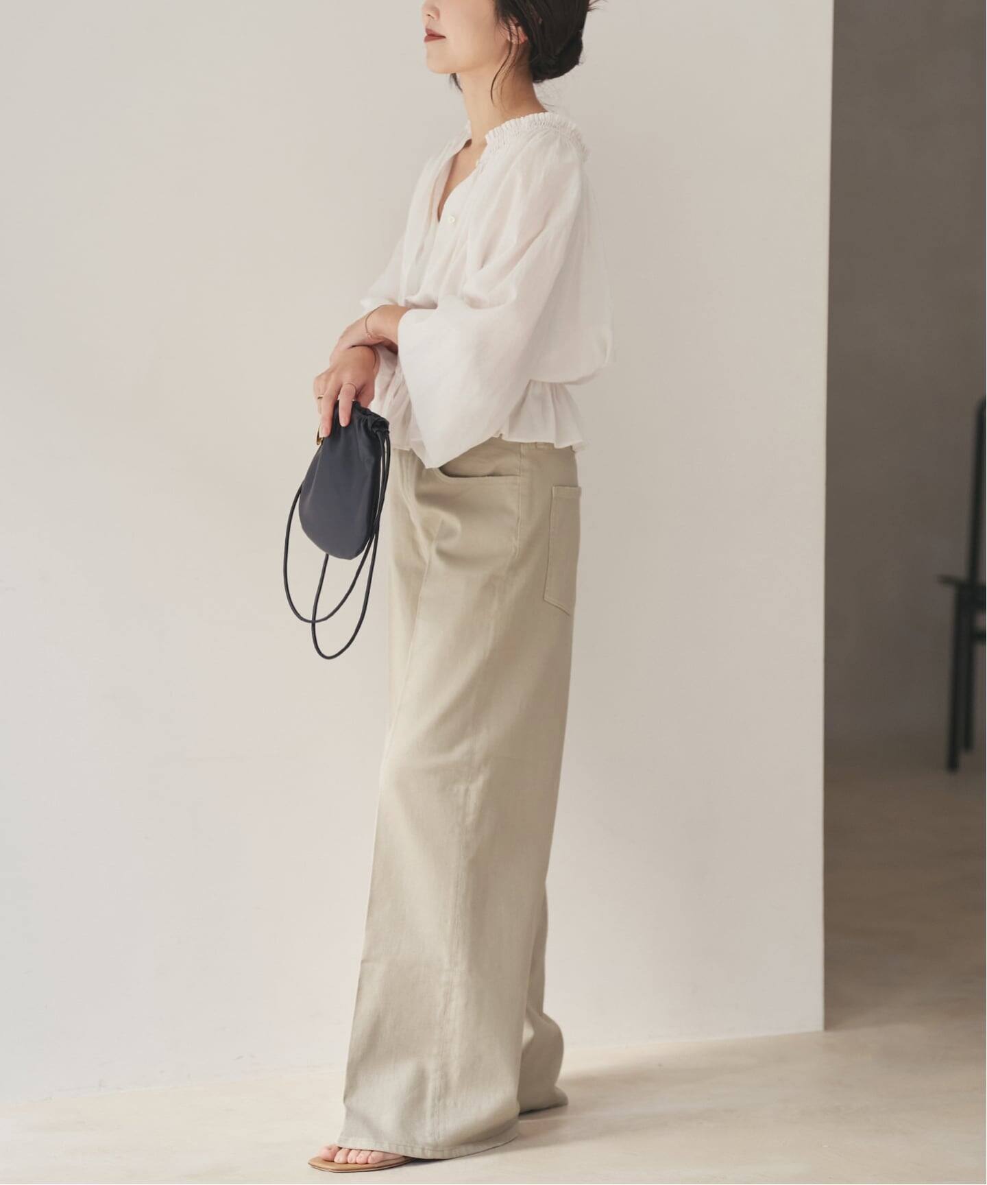 Healthy denim / ヘルシーデニム 別注 WIDE デニムパンツ(ベージュ