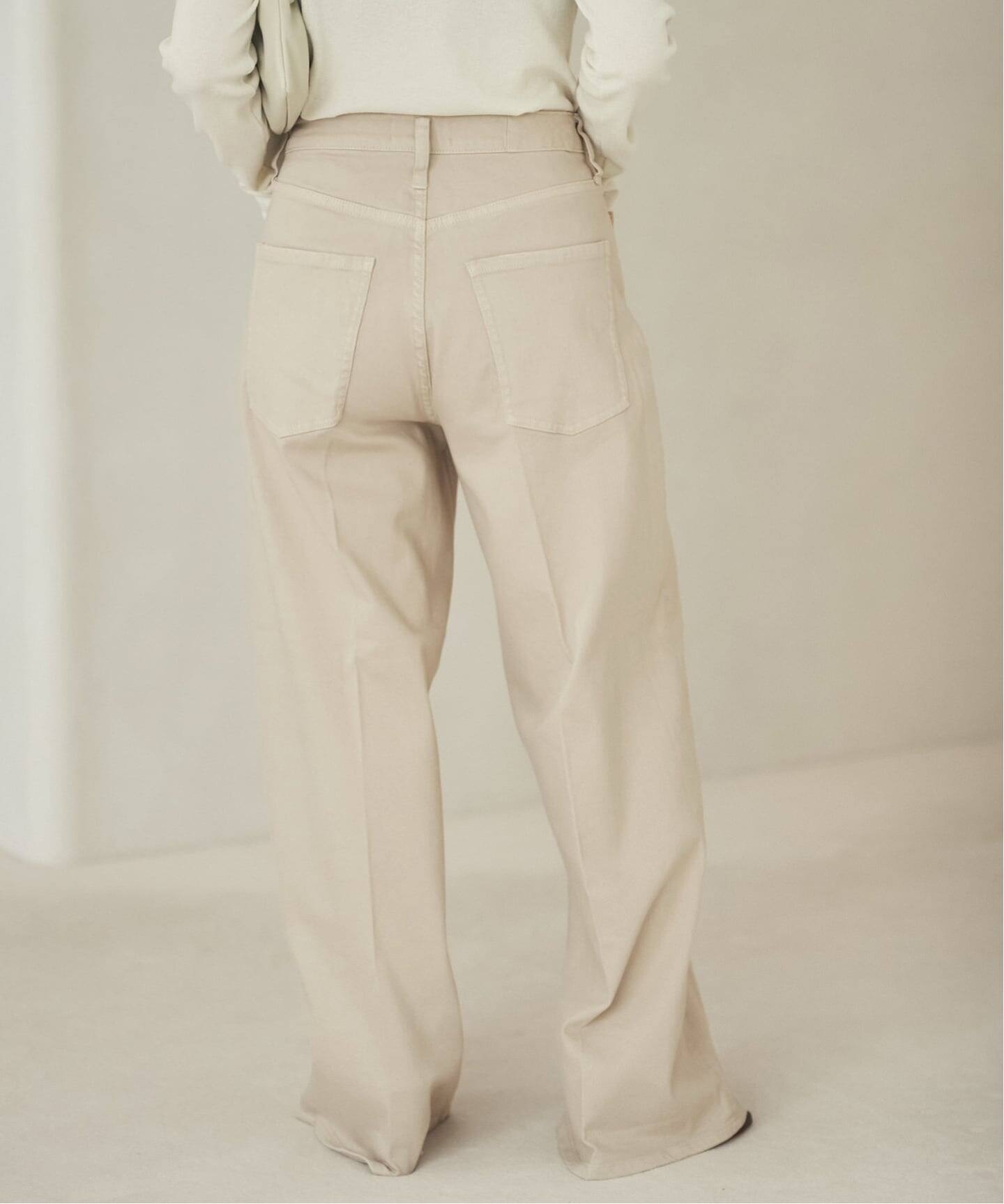 Healthy denim / ヘルシーデニム 別注 WIDE デニムパンツ(ベージュ 