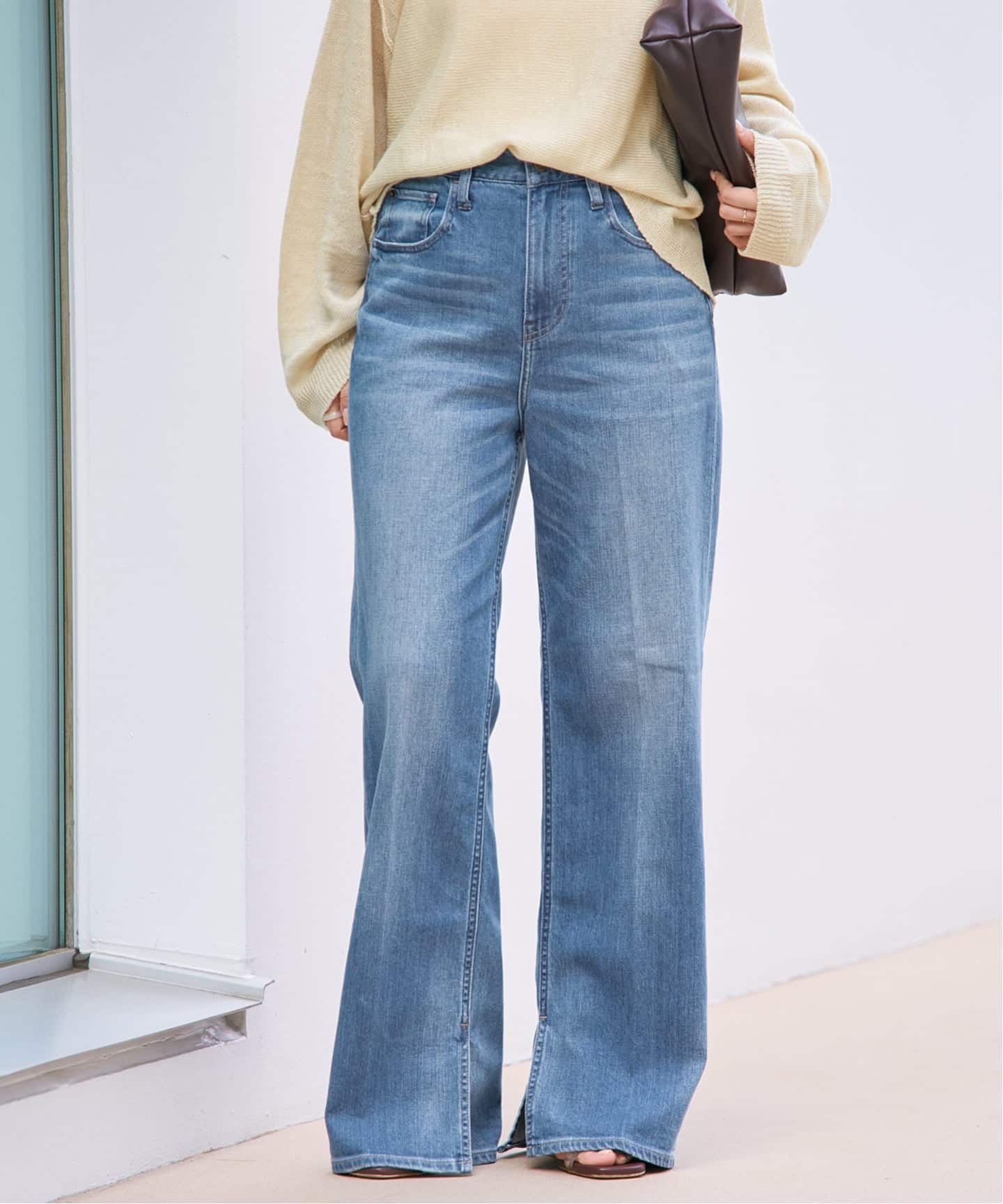 Healthy denim / ヘルシーデニム 別注 SLIT デニムパンツ（デニム
