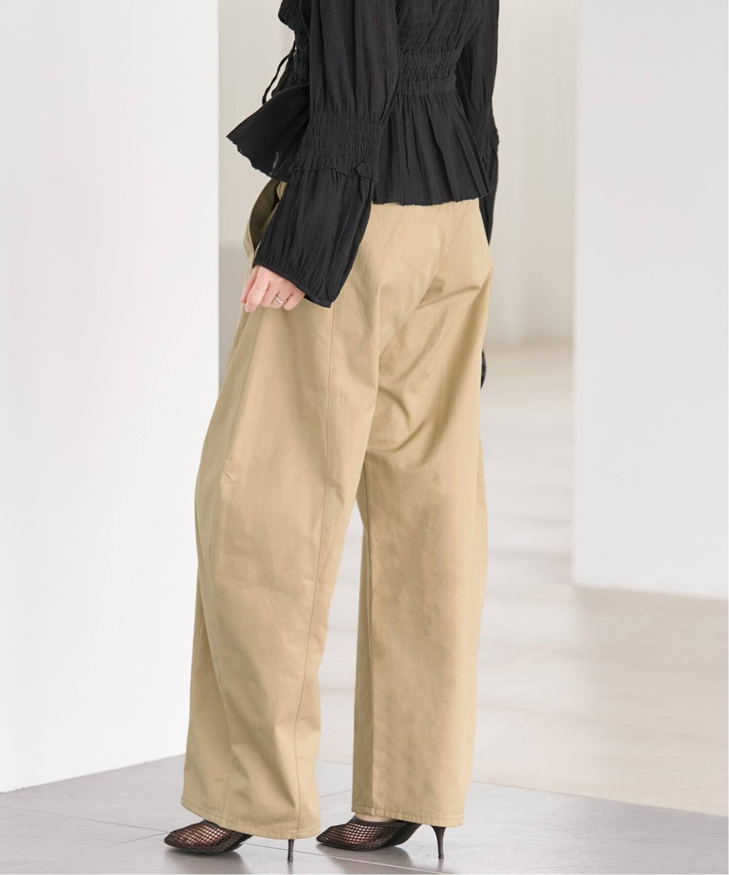 NEPLA. / ネプラ SIDE W BELT CURVED チノパンツ（チノパンツ）｜Plage