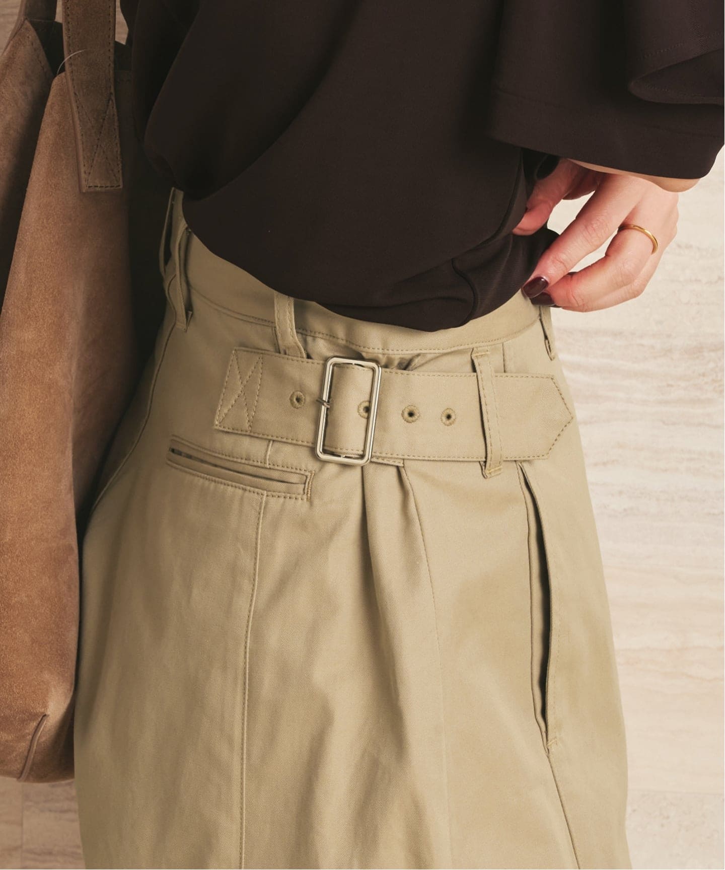 NEPLA. / ネプラ SIDE W BELT CURVED チノパンツ（チノパンツ）｜Plage