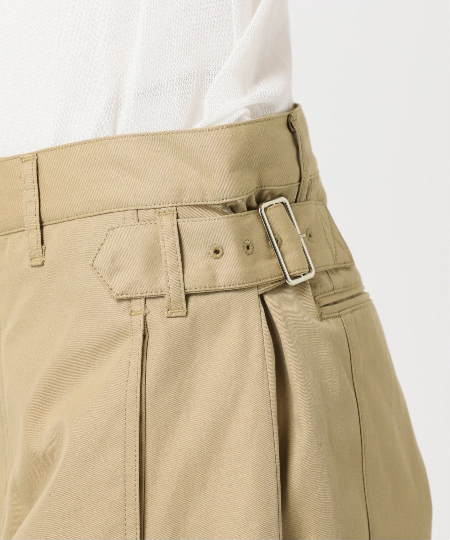 NEPLA. / ネプラ SIDE W BELT CURVED チノパンツ（チノパンツ）｜Plage