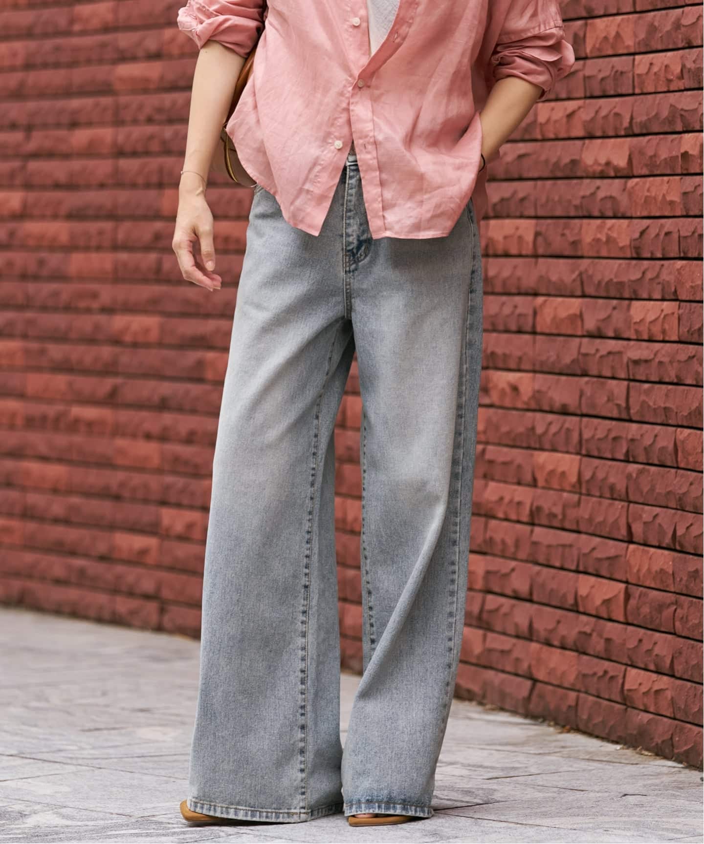 予約》le / ル 別注 WIDE FIT デニムパンツ（デニムパンツ・ジーンズ