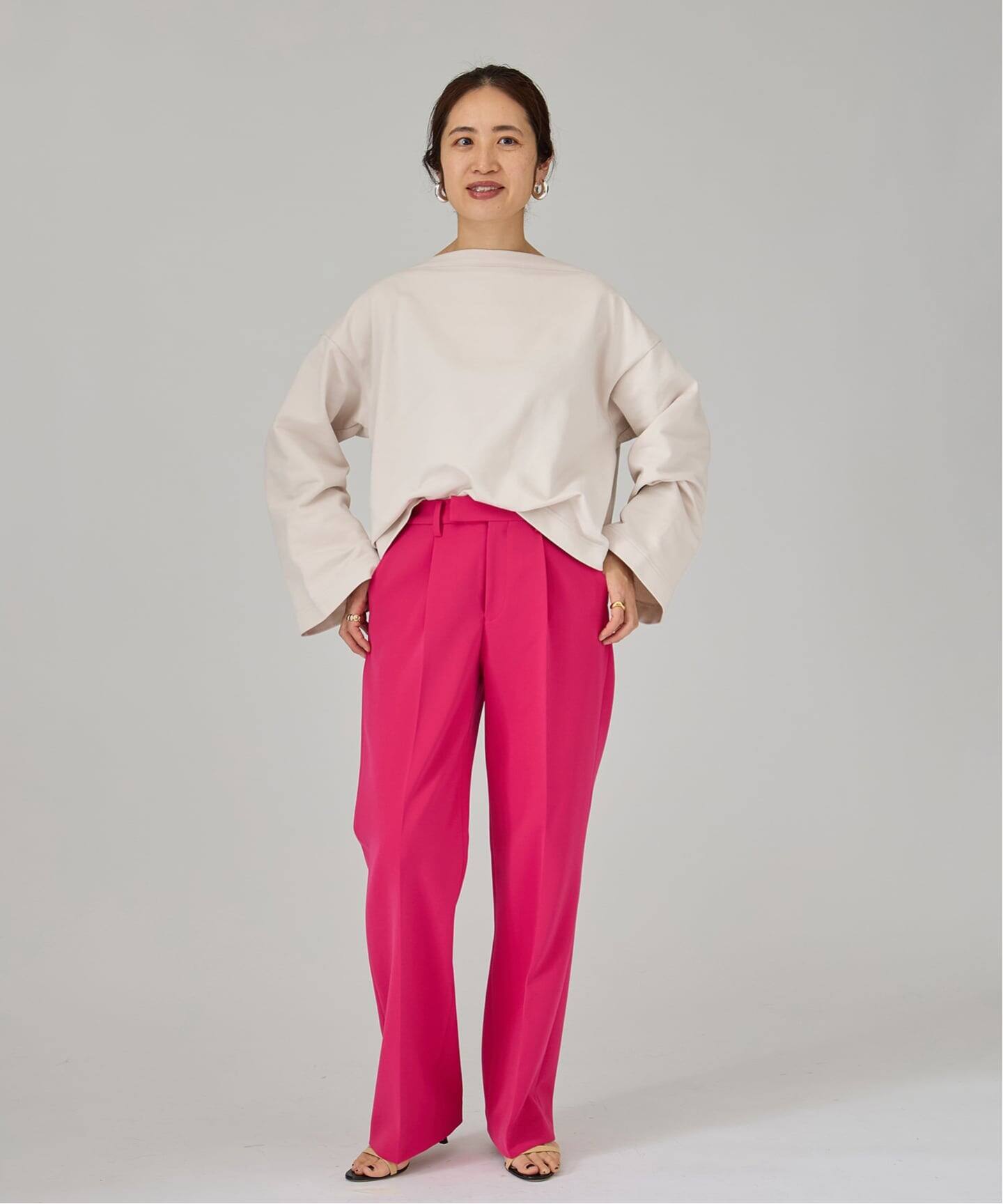 ダブルエー MID パンツ PINK M スノボ 追加3》ダブルクロスストレッチパンツ（スラックス）｜VERMEIL par
