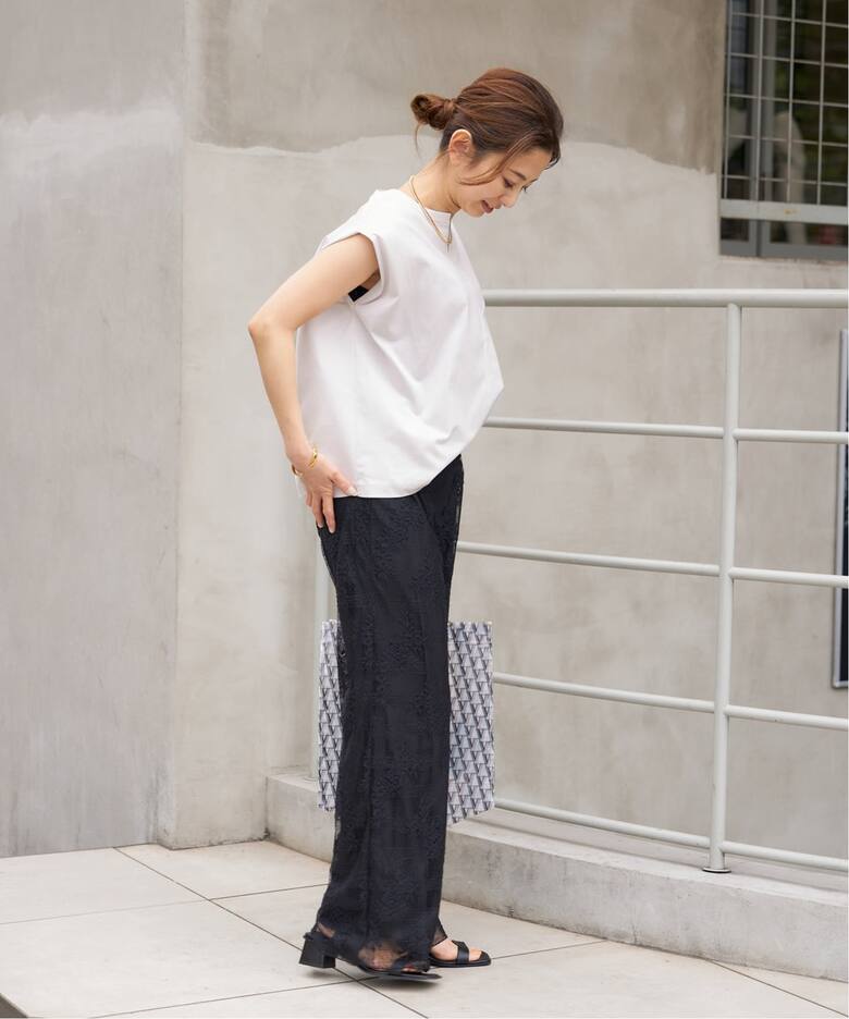 追加》Soft Lace パンツ（その他パンツ）｜VERMEIL par iena 