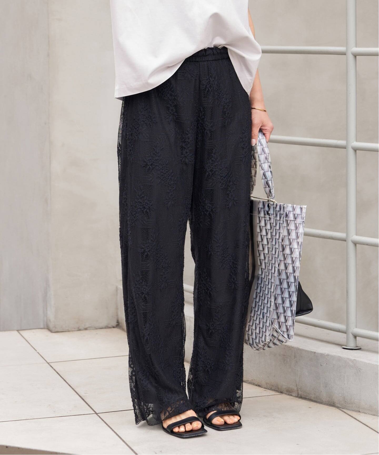 追加》Soft Lace パンツ（その他パンツ）｜VERMEIL par iena