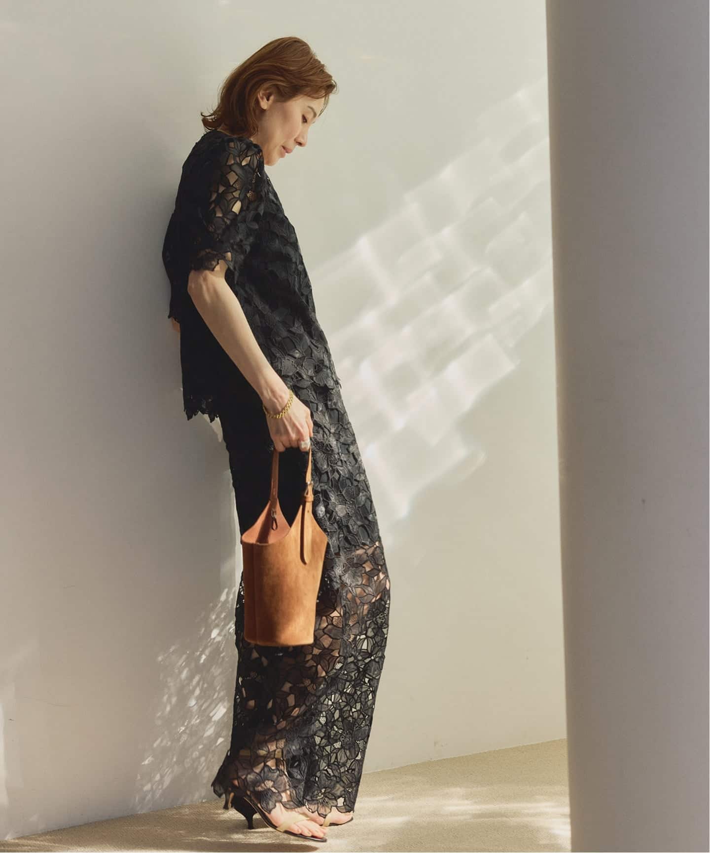 Cutwork Lace イージーパンツ（その他パンツ）｜VERMEIL par iena