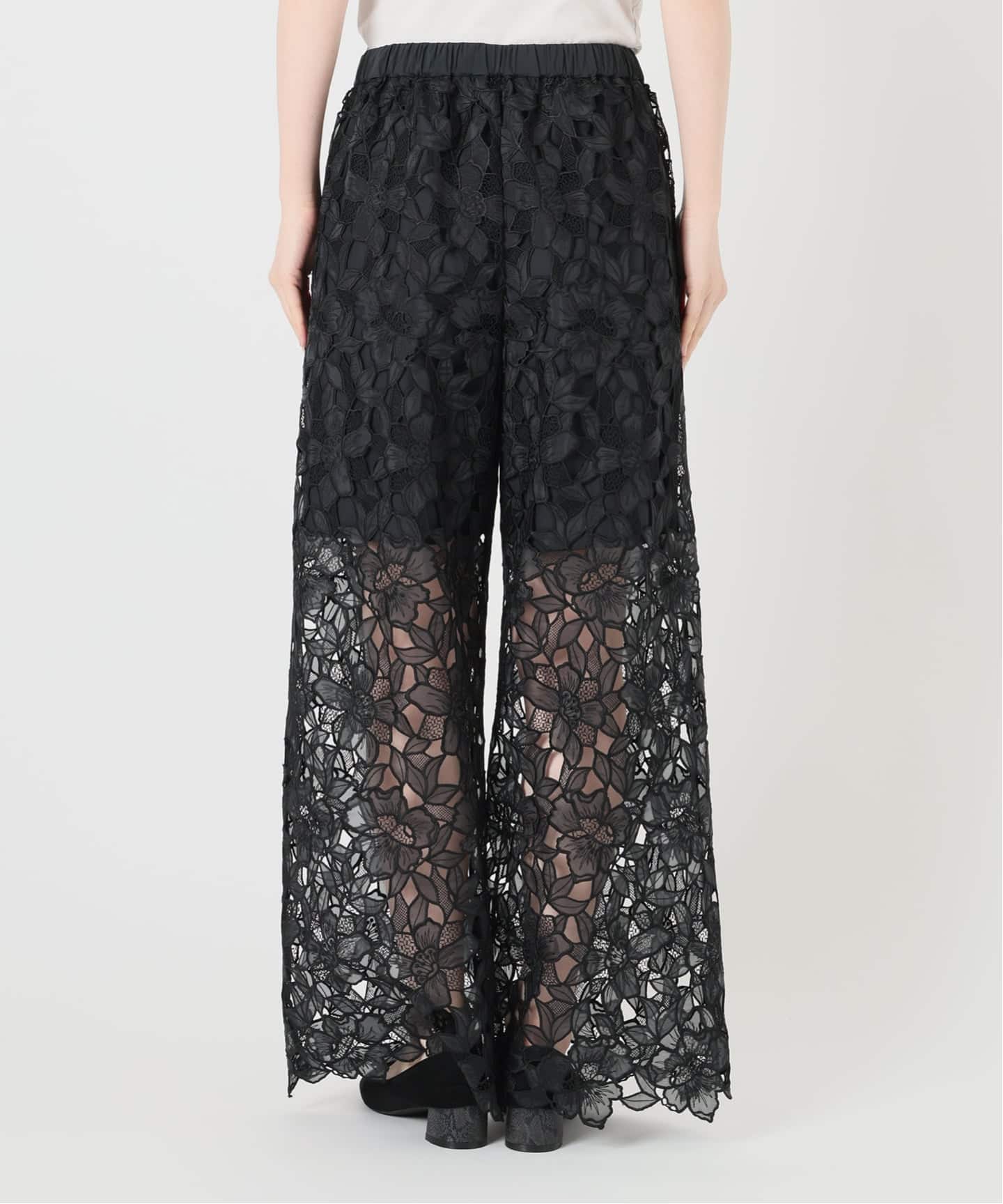 Cutwork Lace イージーパンツ（その他パンツ）｜VERMEIL par iena