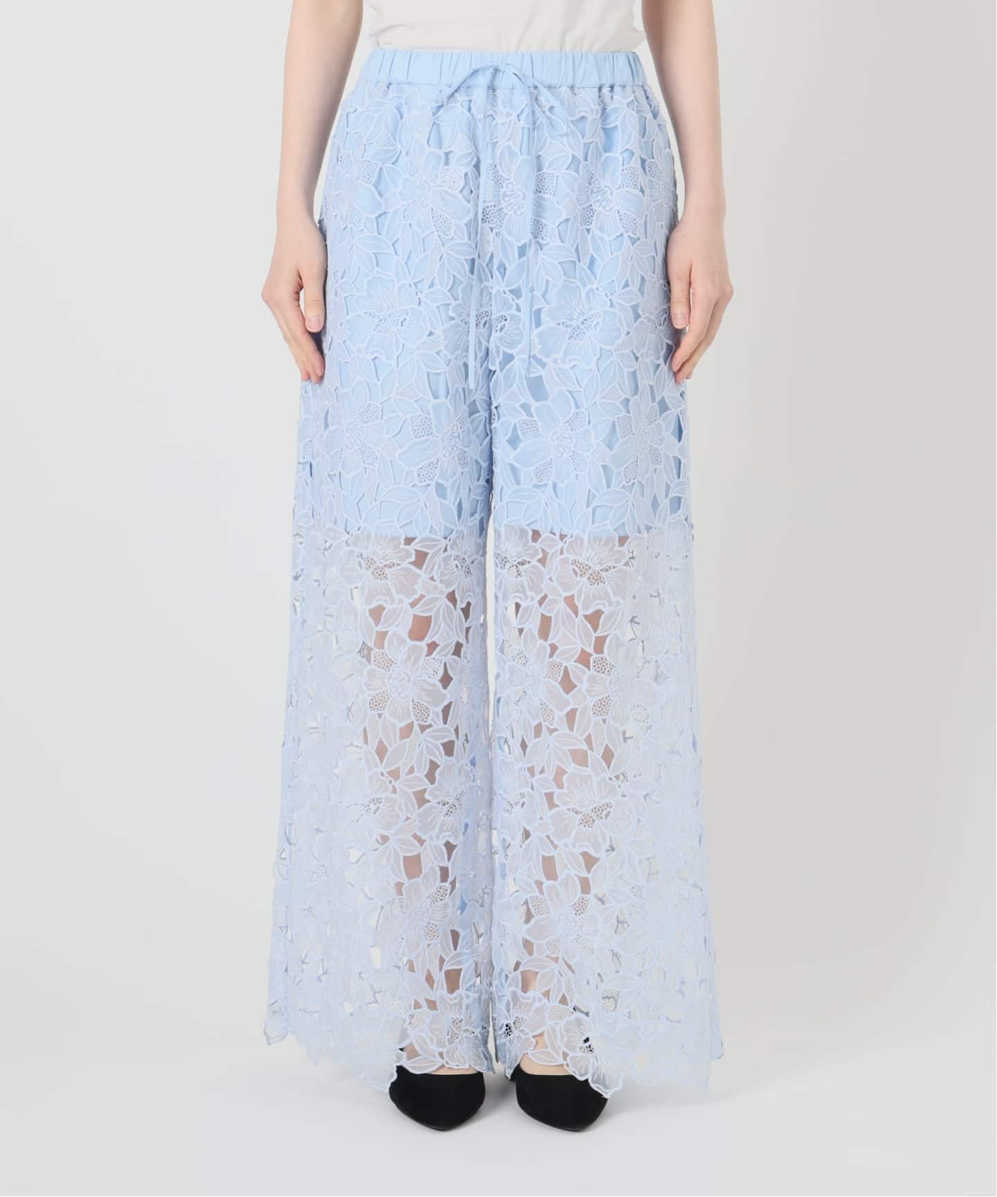 Cutwork Lace イージーパンツ（その他パンツ）｜VERMEIL par iena