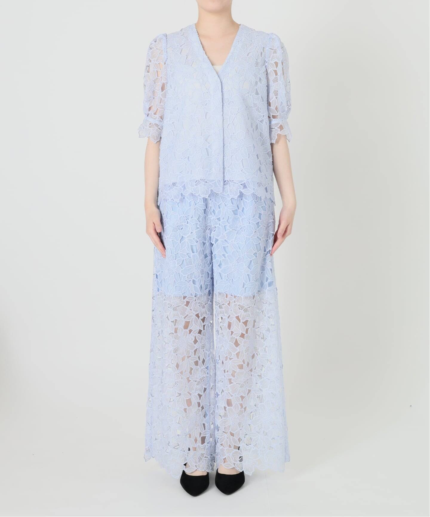 Cutwork Lace イージーパンツ（その他パンツ）｜VERMEIL par iena