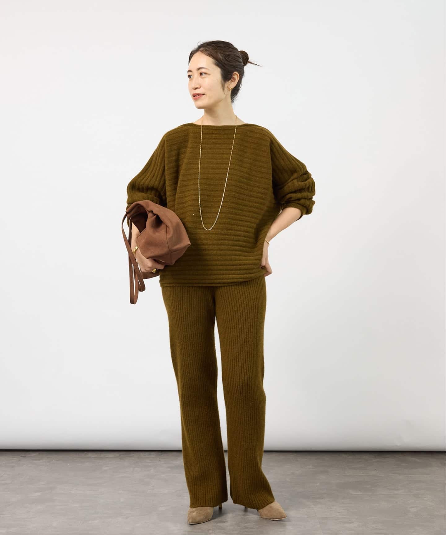 予約》Wool Yak Mix ニットパンツ（その他パンツ）｜VERMEIL par iena