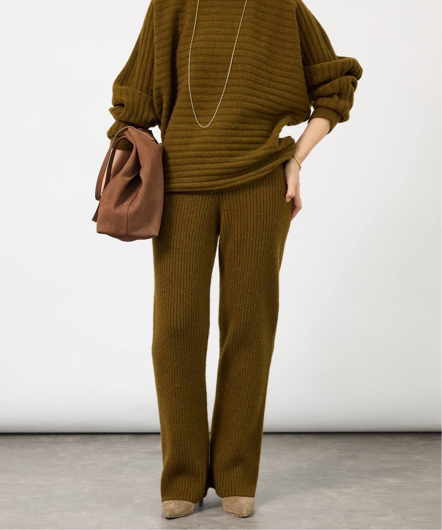 予約》Wool Yak Mix ニットパンツ（その他パンツ）｜VERMEIL par iena