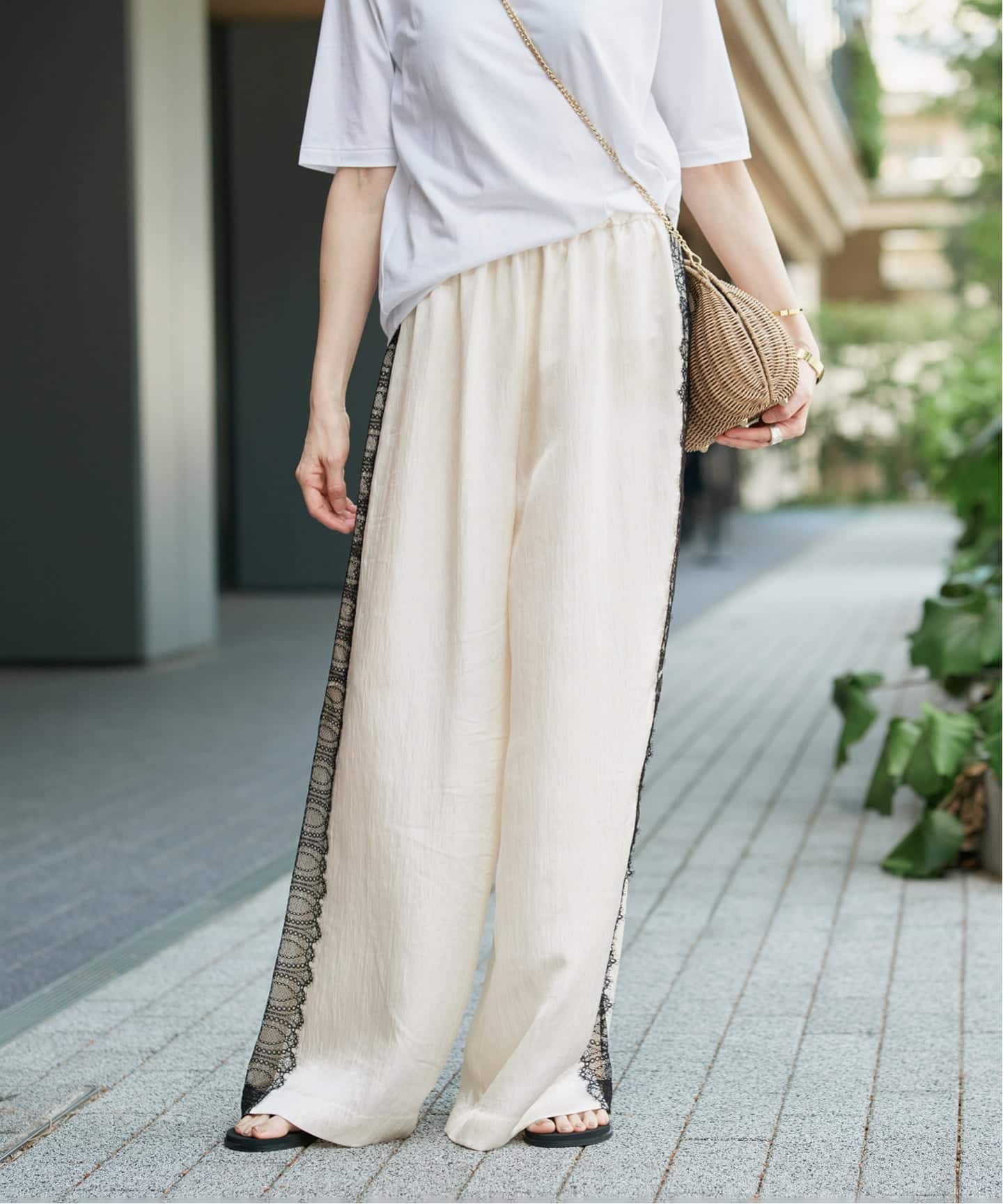 Side Lace リラックスパンツ（その他パンツ）｜VERMEIL par iena