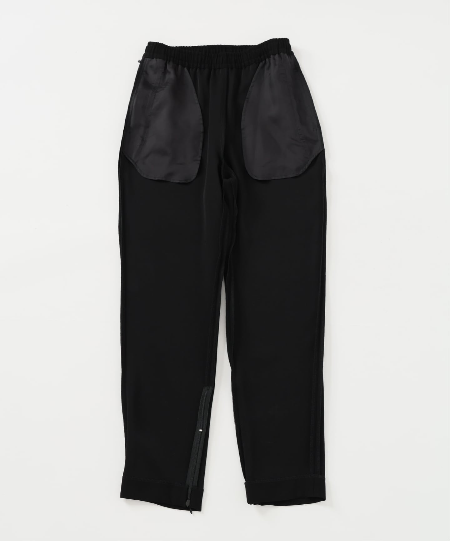 追加3予約》ツイルストレッチスリムパンツ（スラックス）｜VERMEIL par