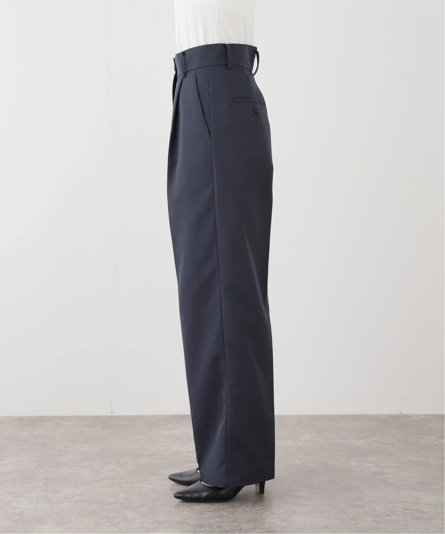 チノライクタックワイドパンツ（チノパンツ）｜VERMEIL par iena