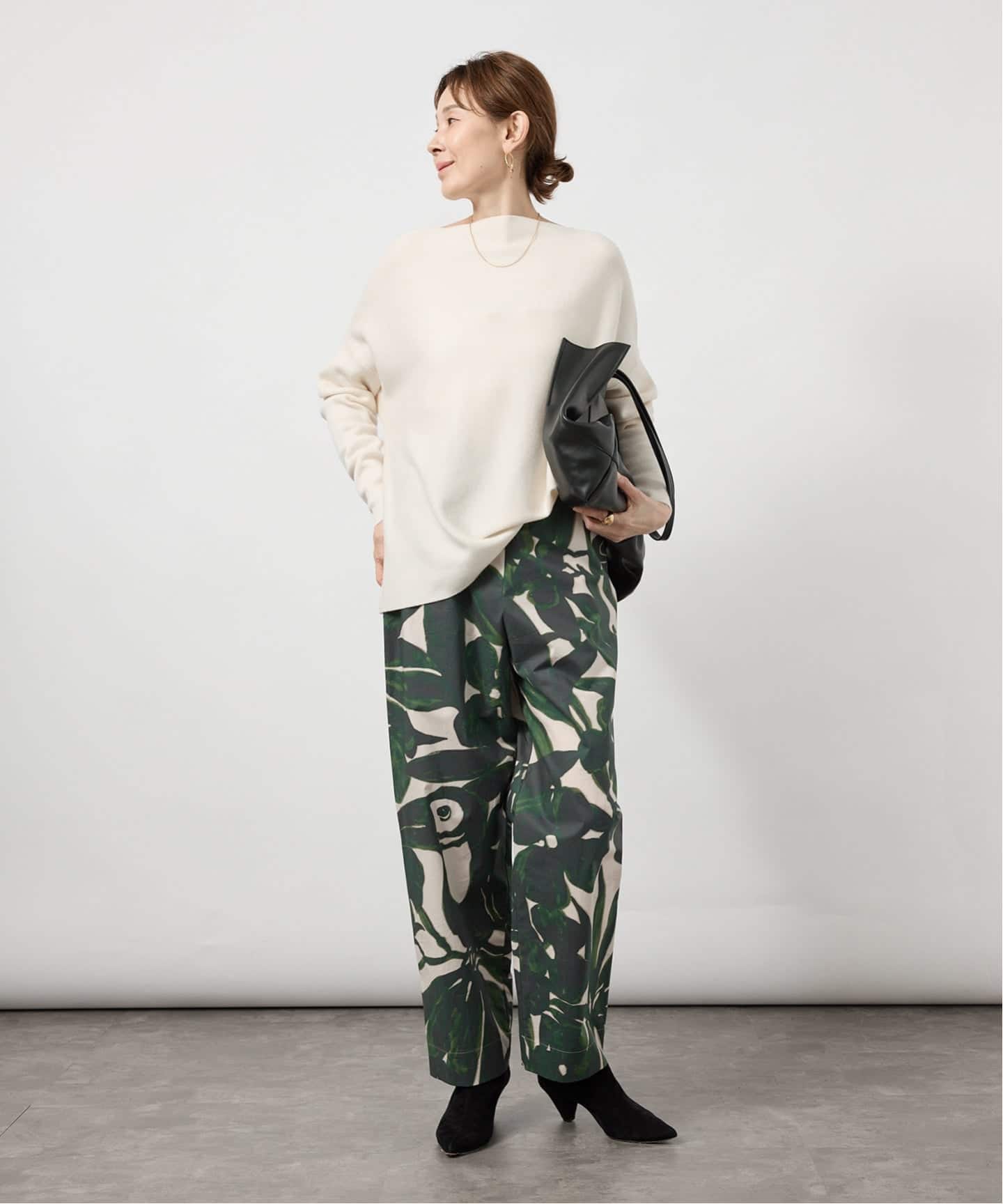 Leaf print パンツ（その他パンツ）｜VERMEIL par iena（ヴェルメイユ
