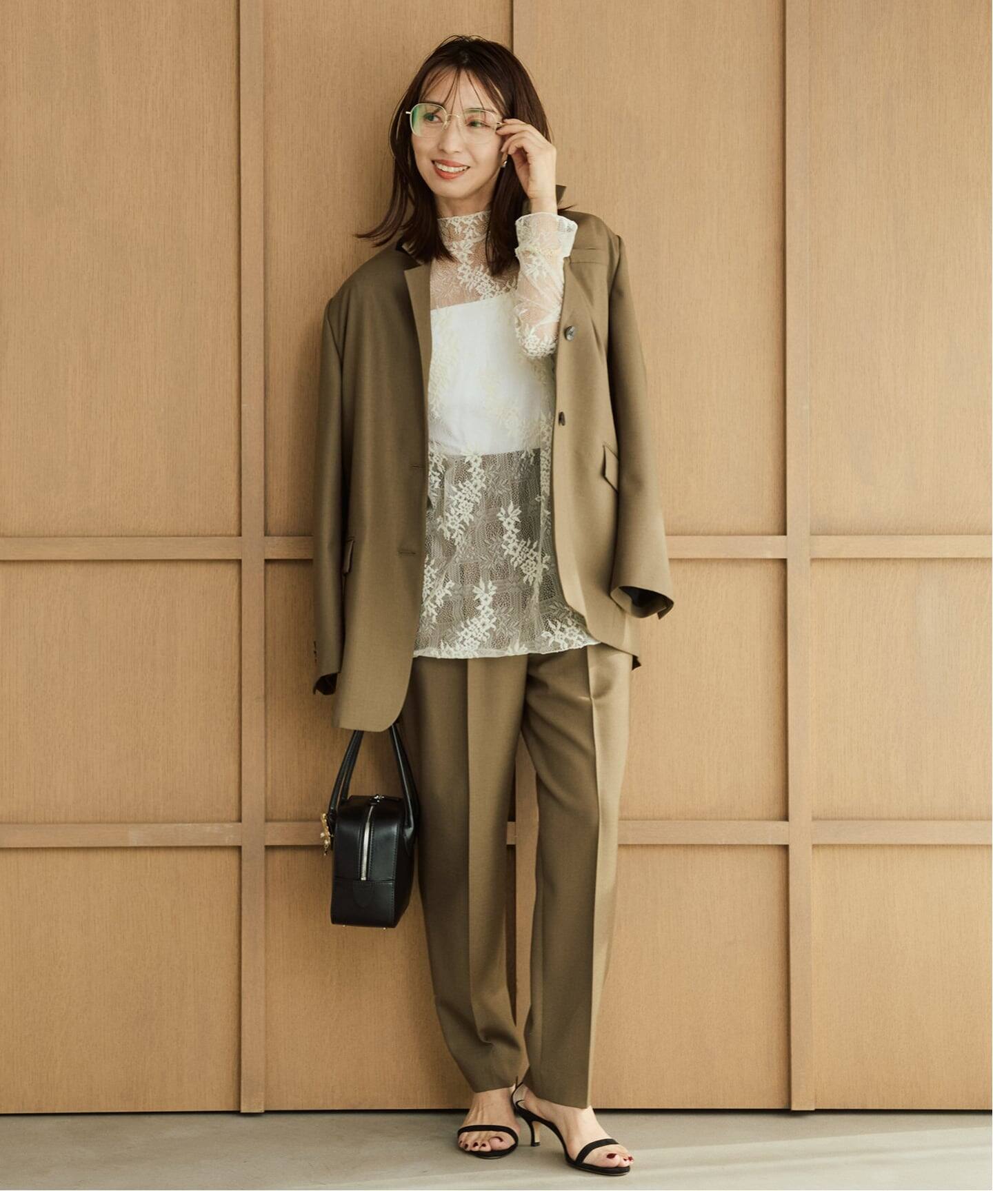 1タックテーパードパンツ（スラックス）｜VERMEIL par iena