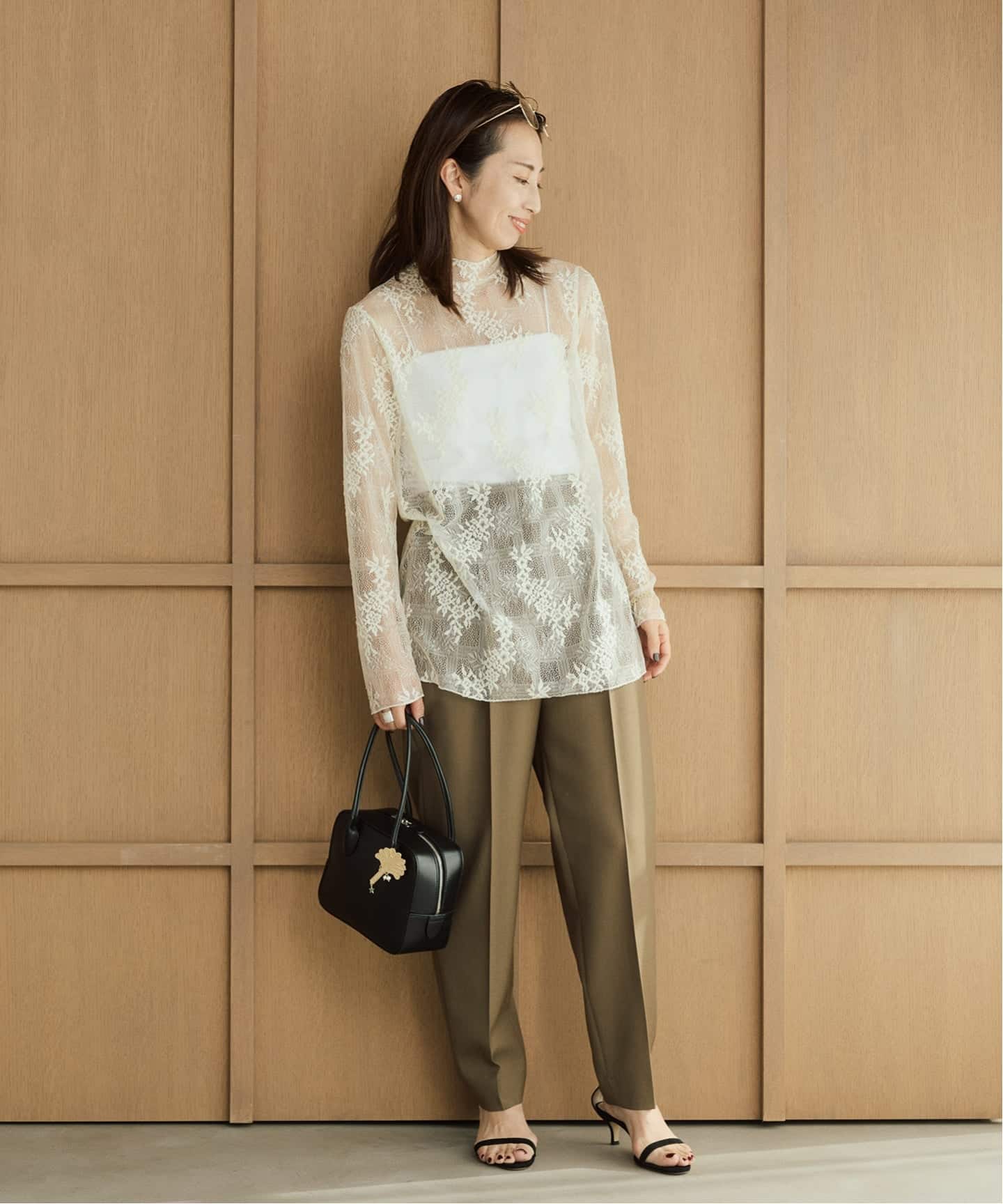 1タックテーパードパンツ（スラックス）｜VERMEIL par iena