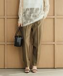 《予約》1タックテーパードパンツ