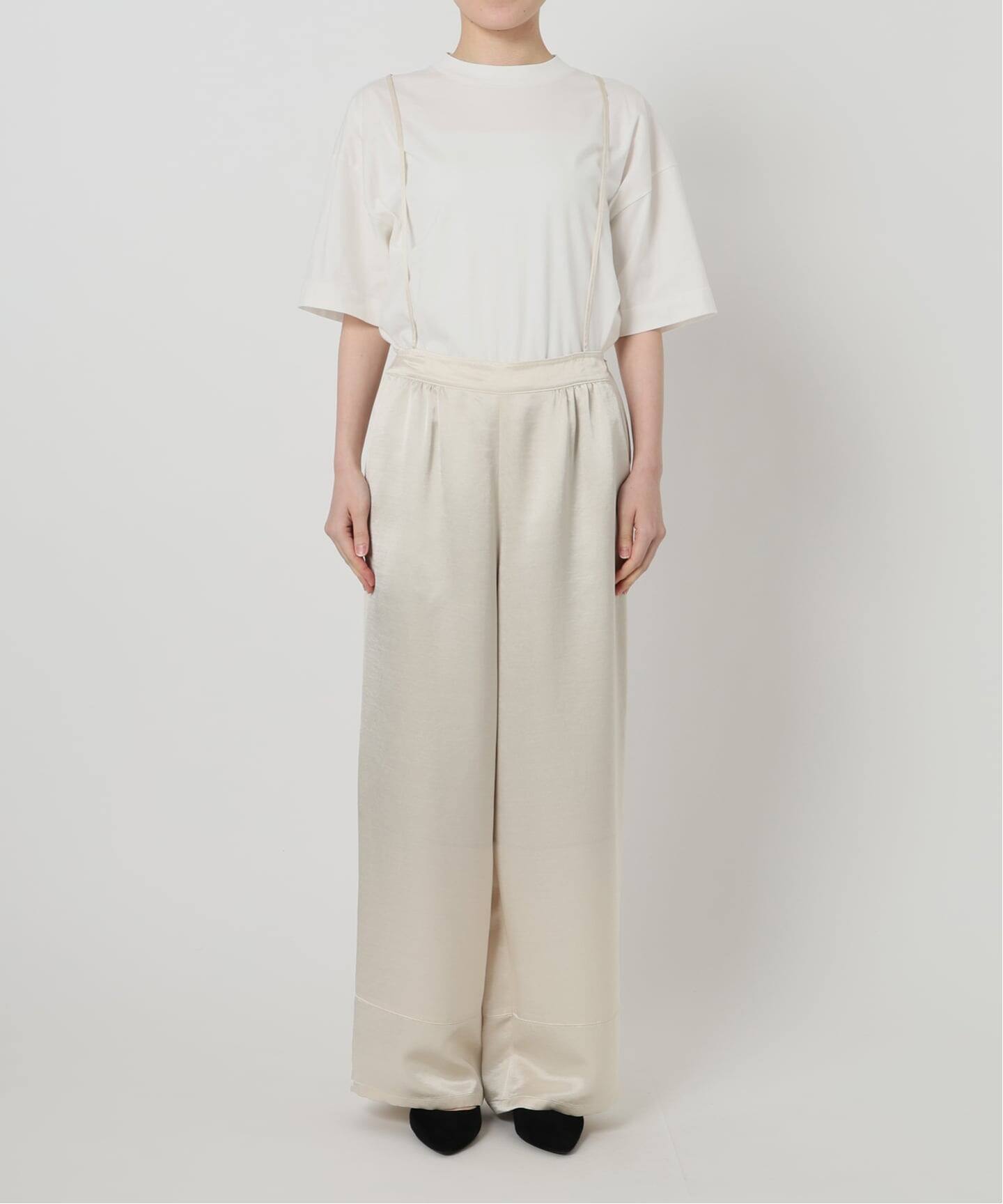 予約》サテンサスペンダーパンツ（その他パンツ）｜VERMEIL par iena