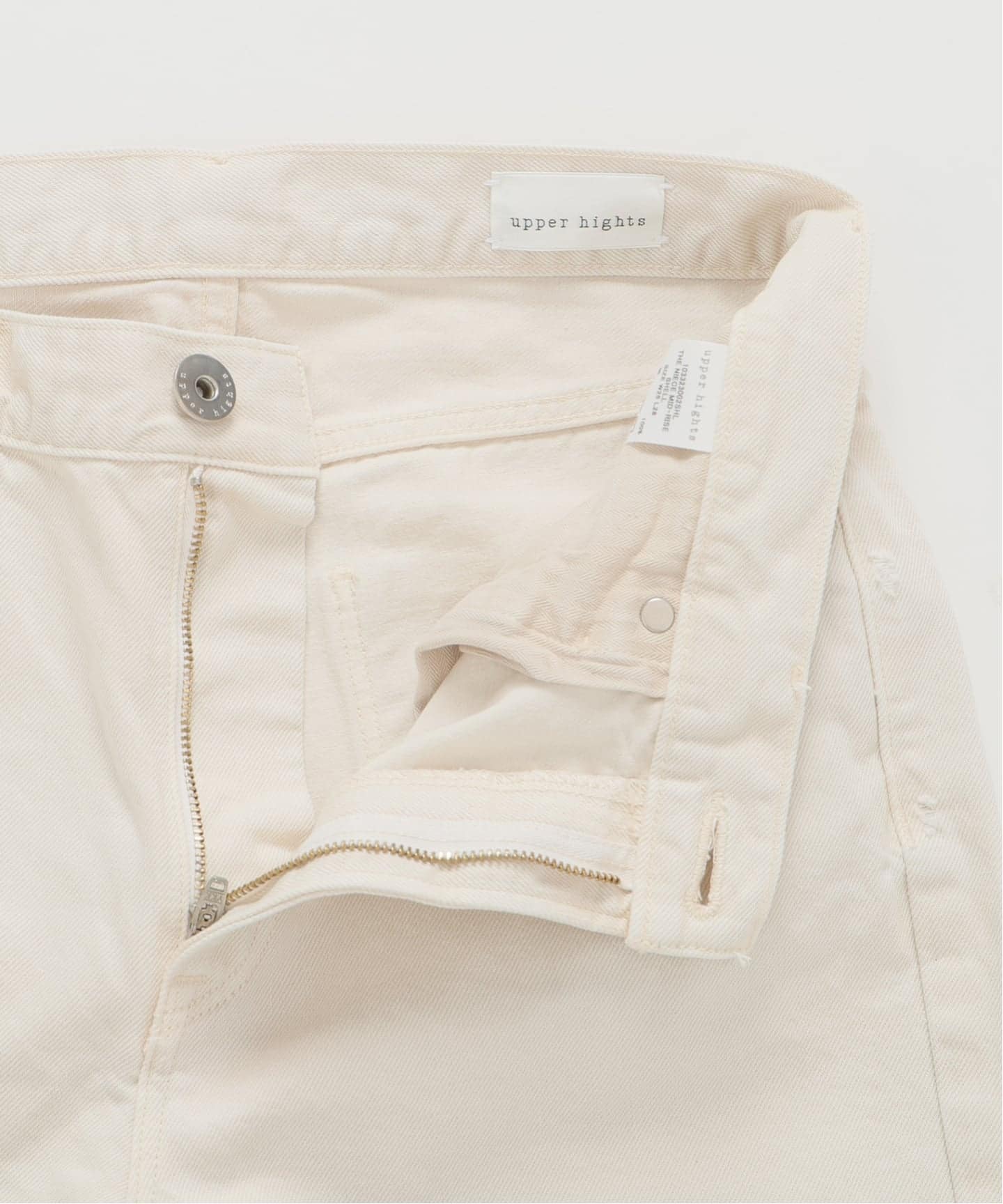 upper hights アッパーハイツ The Niece Mid-Rise 103323002（デニム