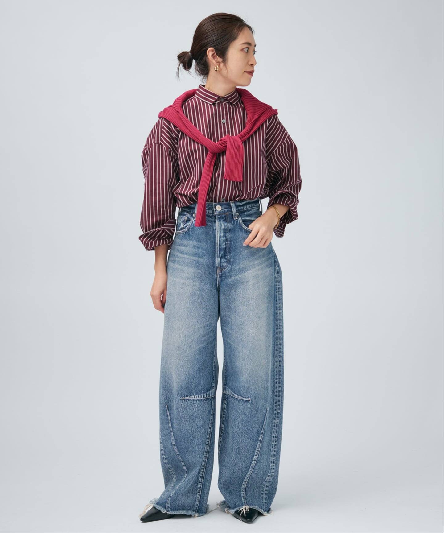 GW値下げ！！日本未入荷‼︎ERAINE HERSBYトップス NEEDBY VINTAGE ニードバイ ヴィンテージ AKIBA N1V6V264209C（デニム