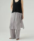 INSCRIRE アンスクリア Cupro Layered パンツ I26SS-PT186