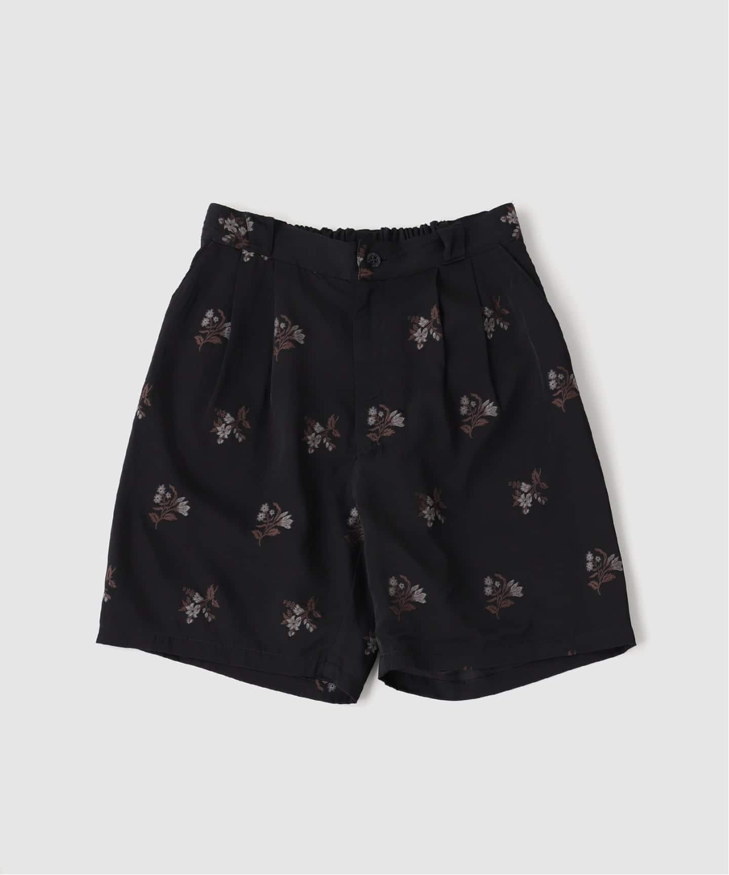 AURALEE (オーラリー) PRINTED AIRY SILK SHORTS（ショート・ハーフ