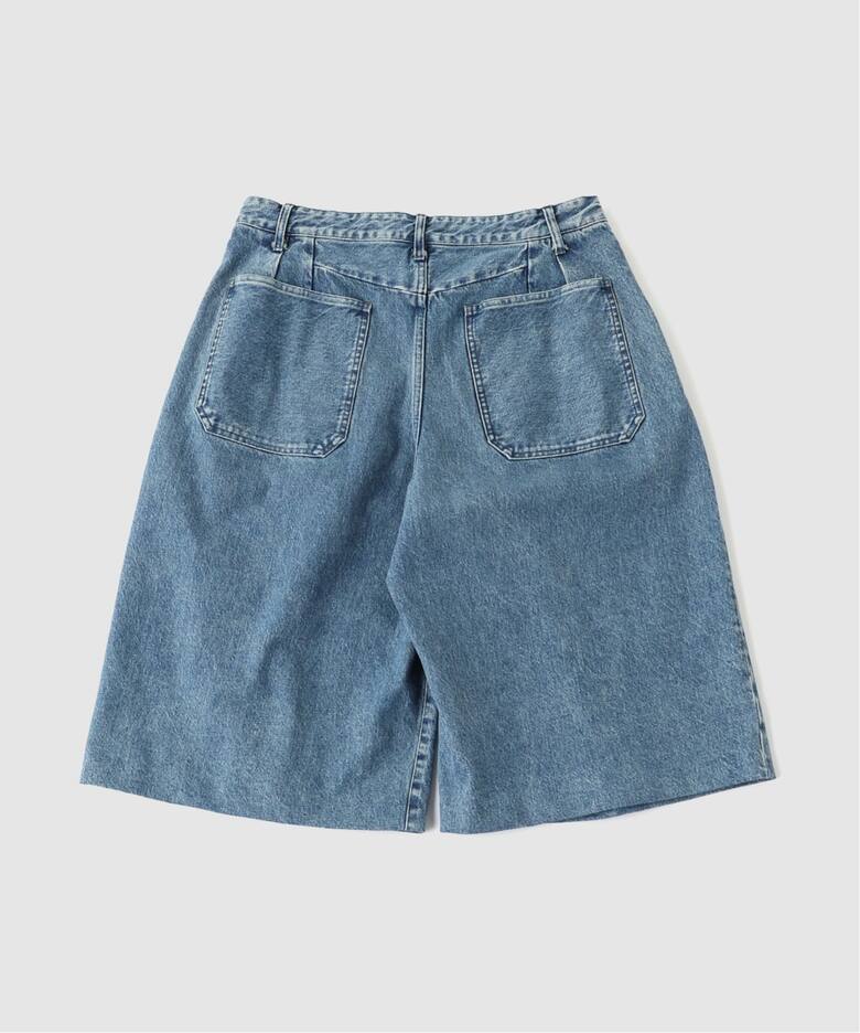 TANAKA (タナカ) HAKAMA JEAN SHORTS（デニムパンツ・ジーンズ 